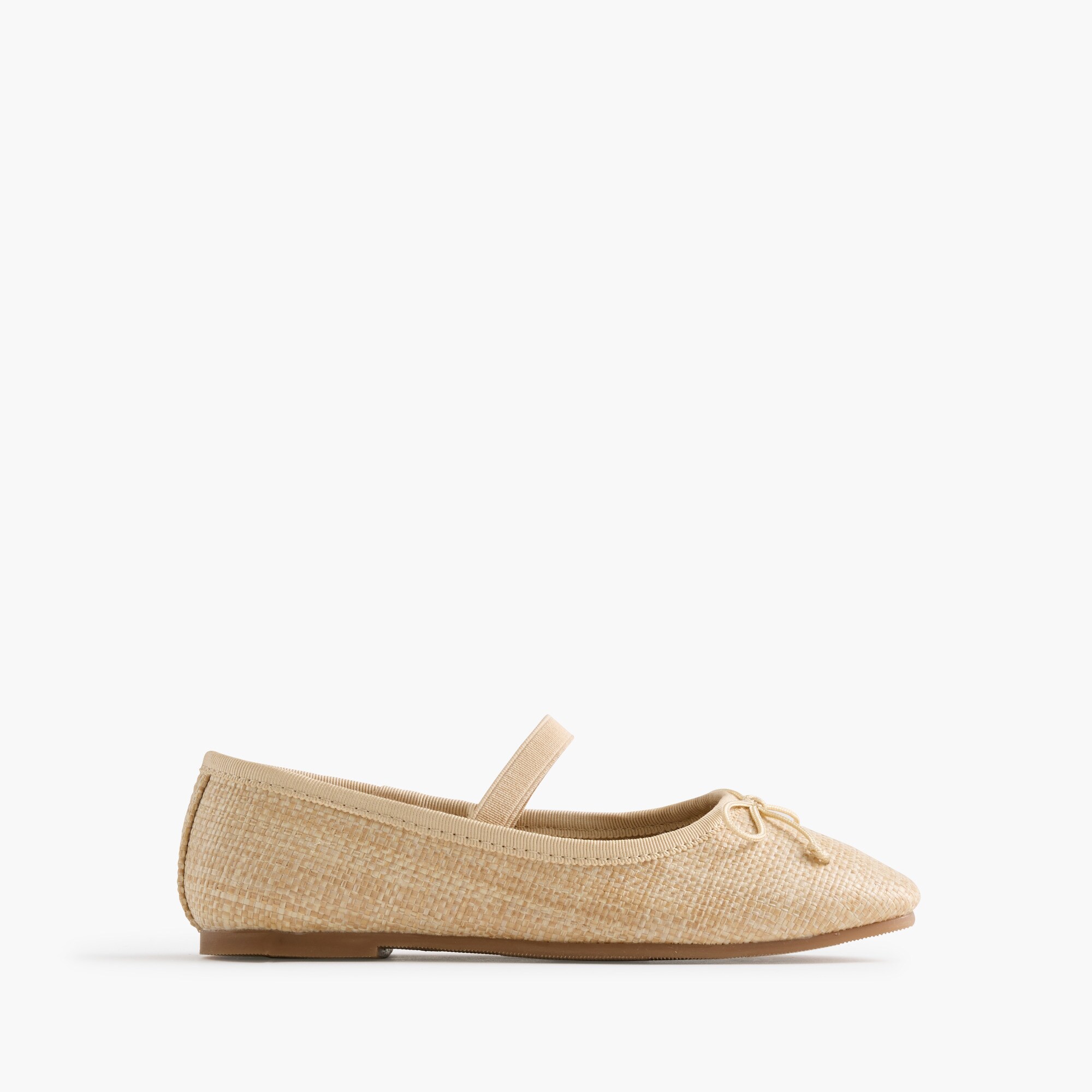 Girls' woven Mary Janes