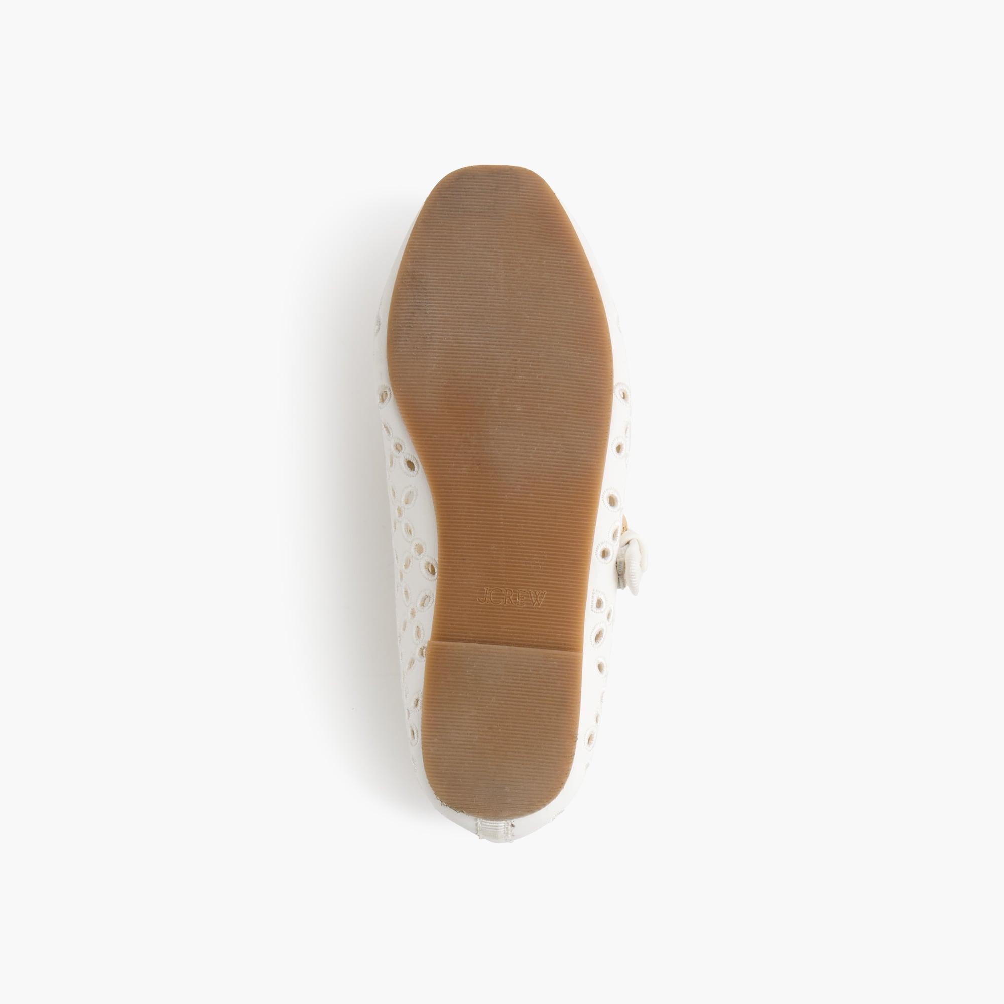 Girls' Embroidered Eyelet Mary Janes For Girls | Factory