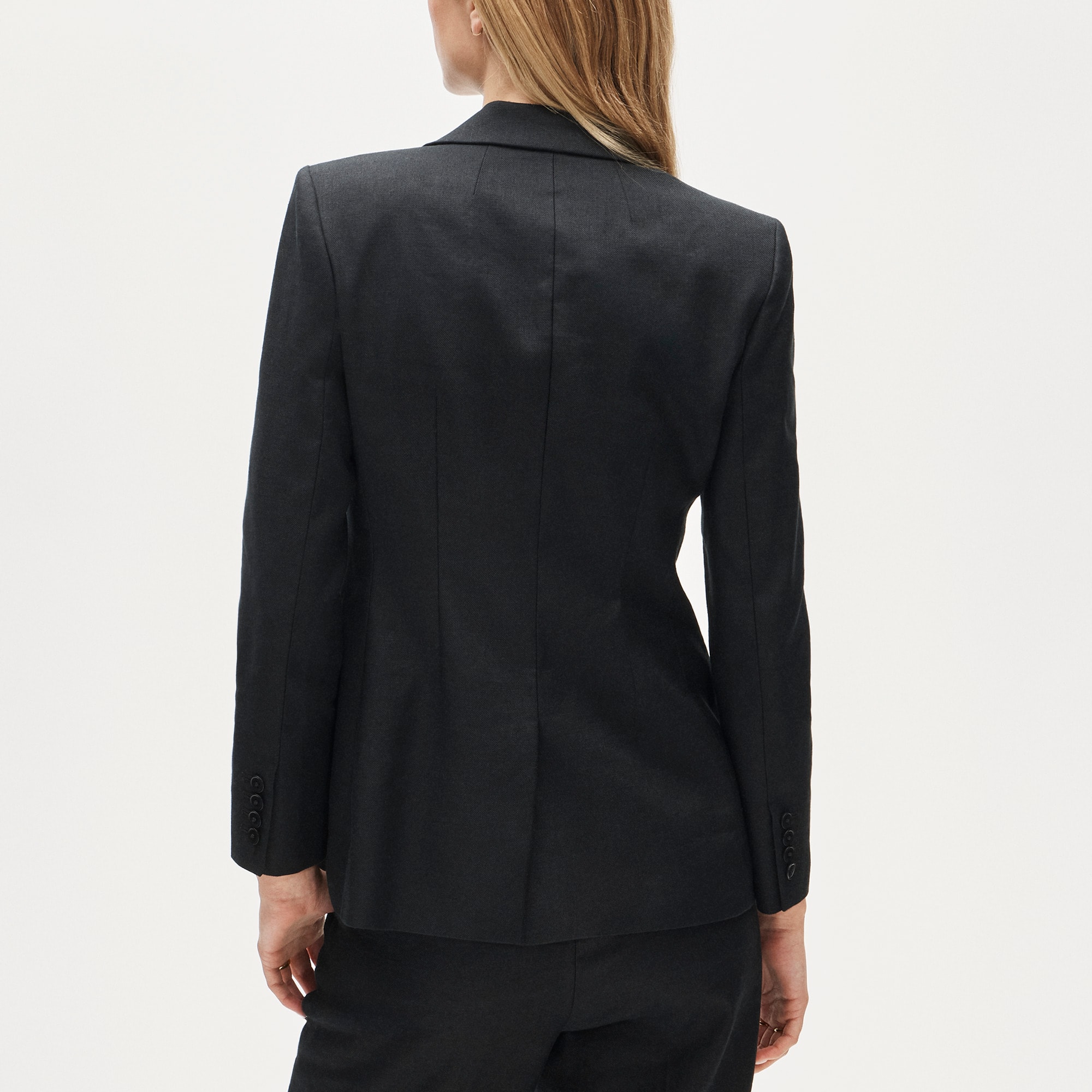 Margeaux blazer in stretch linen blend