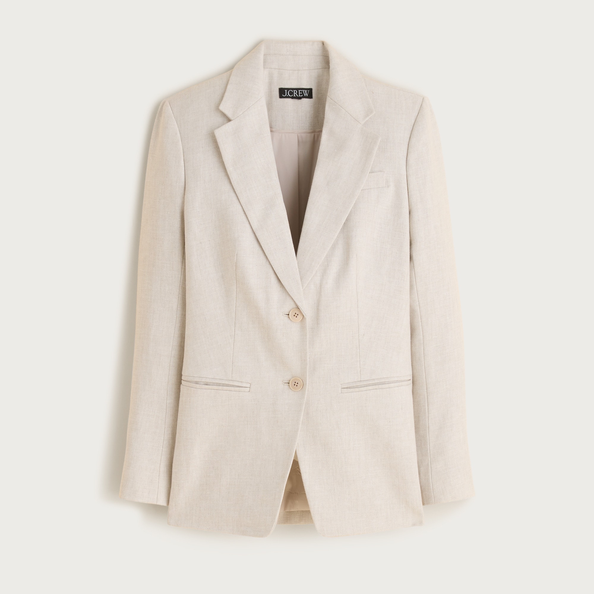 Margeaux blazer in stretch linen blend