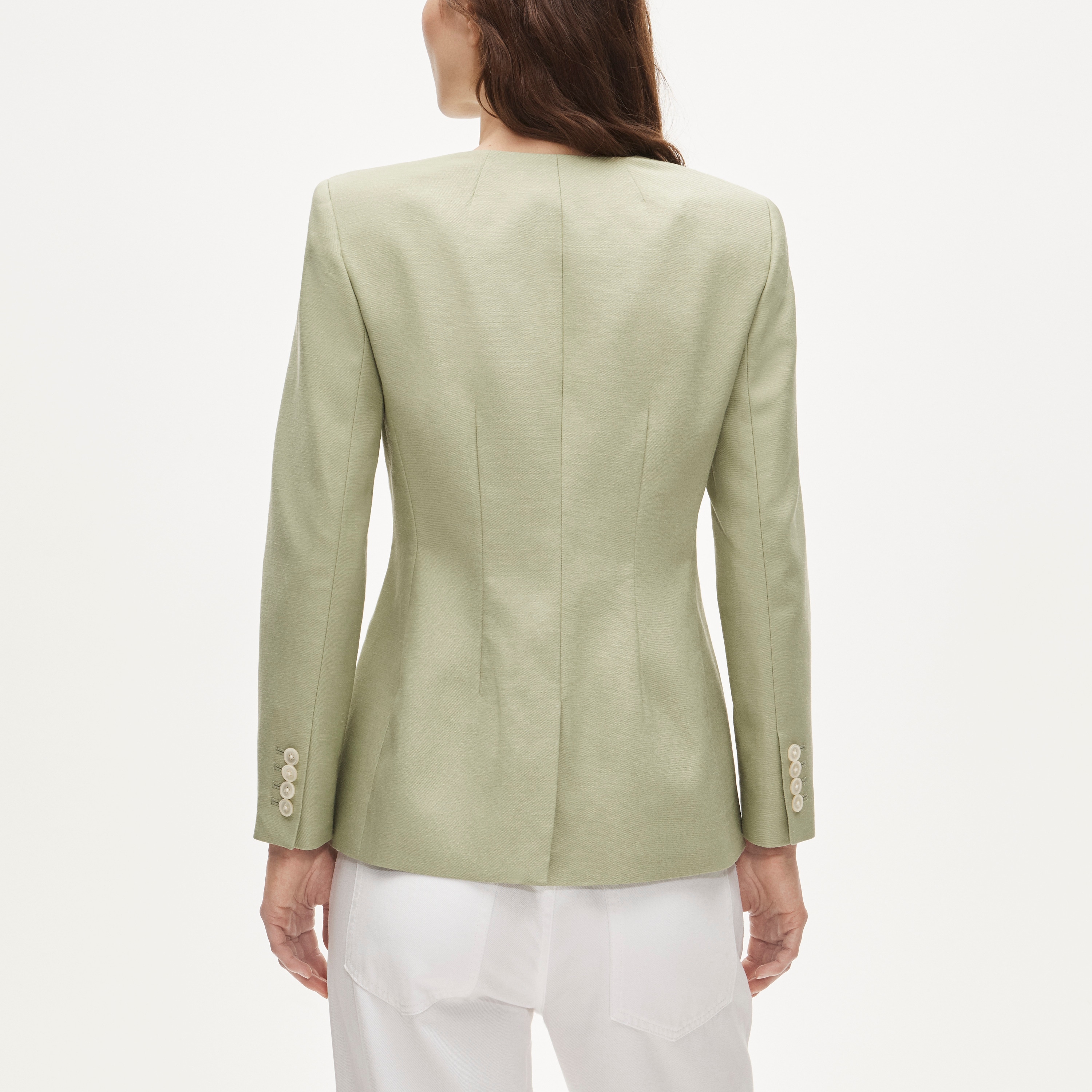 Margeaux lady jacket in Gramercy linen blend