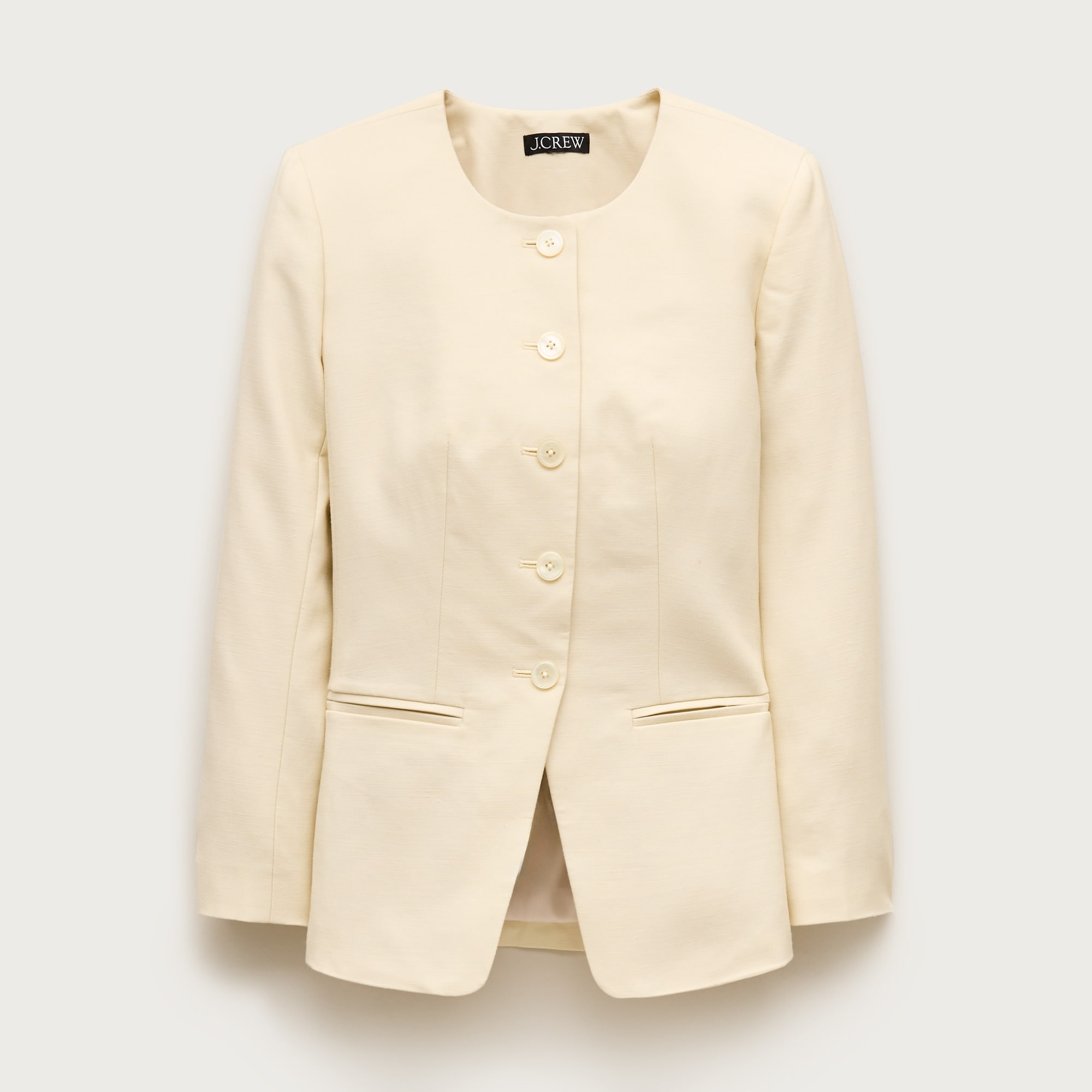 Leighton Blazer-jacket In Italian Boiled Wool For Women | J.Crew