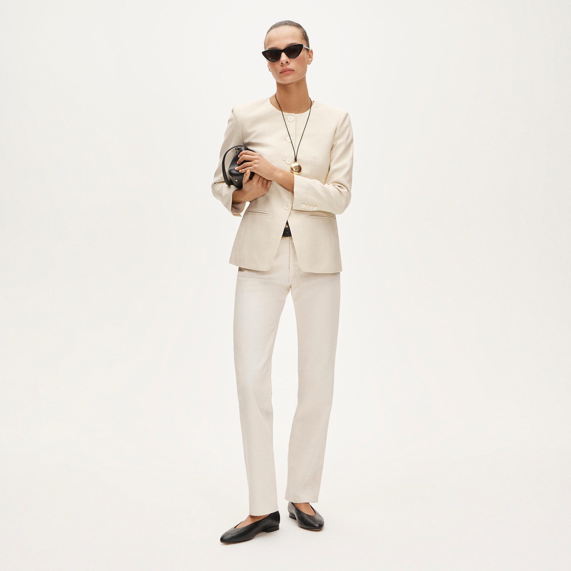 Margeaux lady jacket in Gramercy linen blend