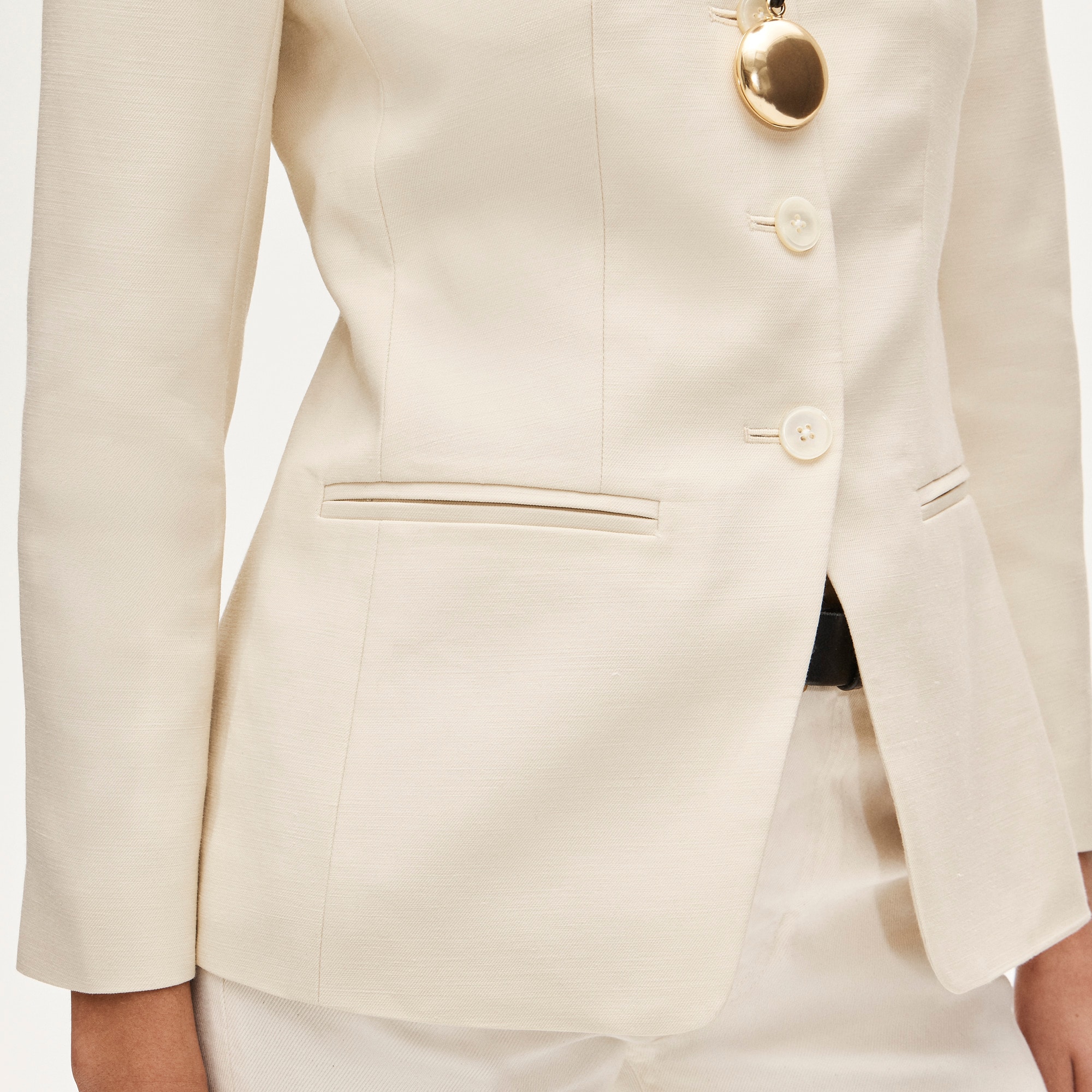 Margeaux lady jacket in Gramercy linen blend