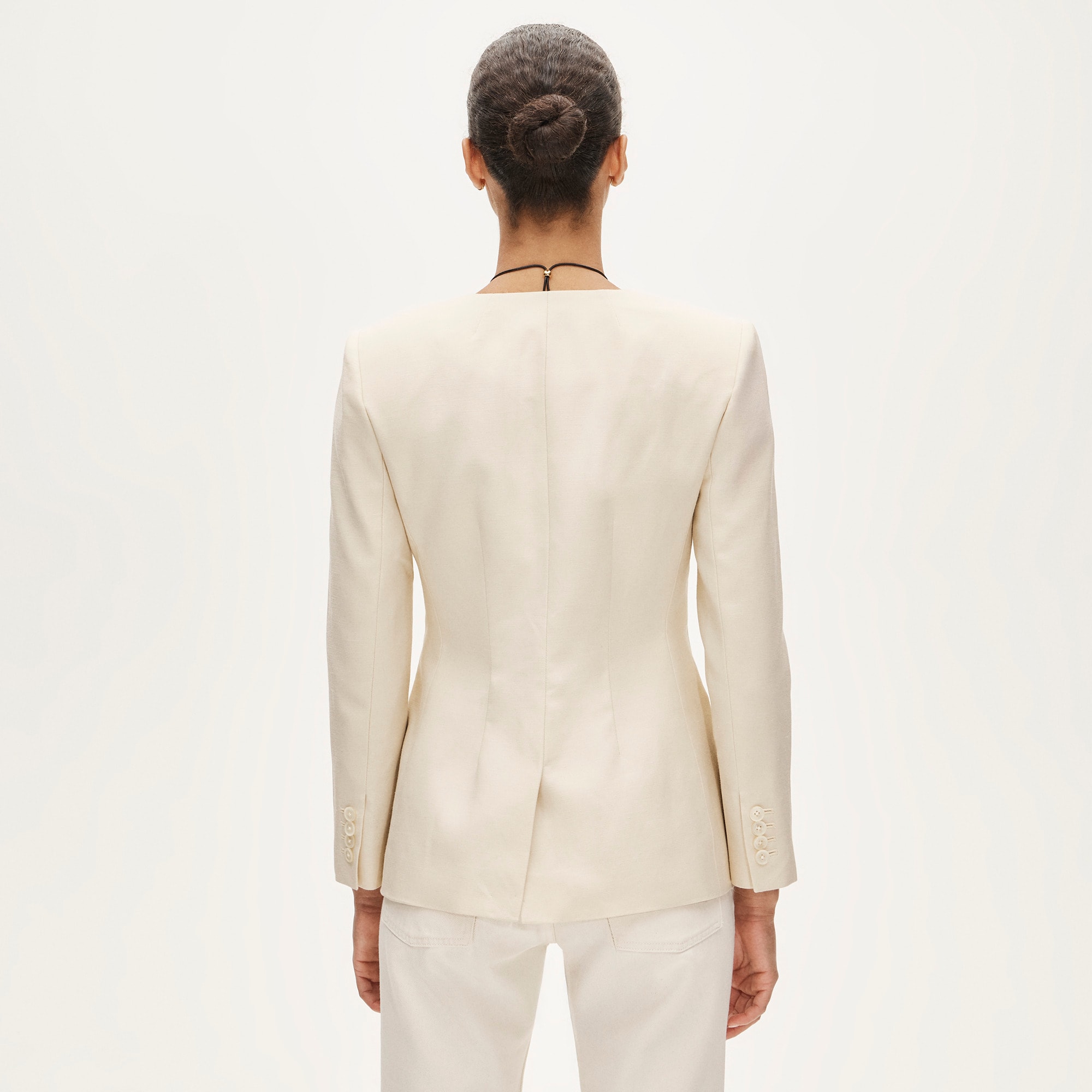 Margeaux lady jacket in Gramercy linen blend