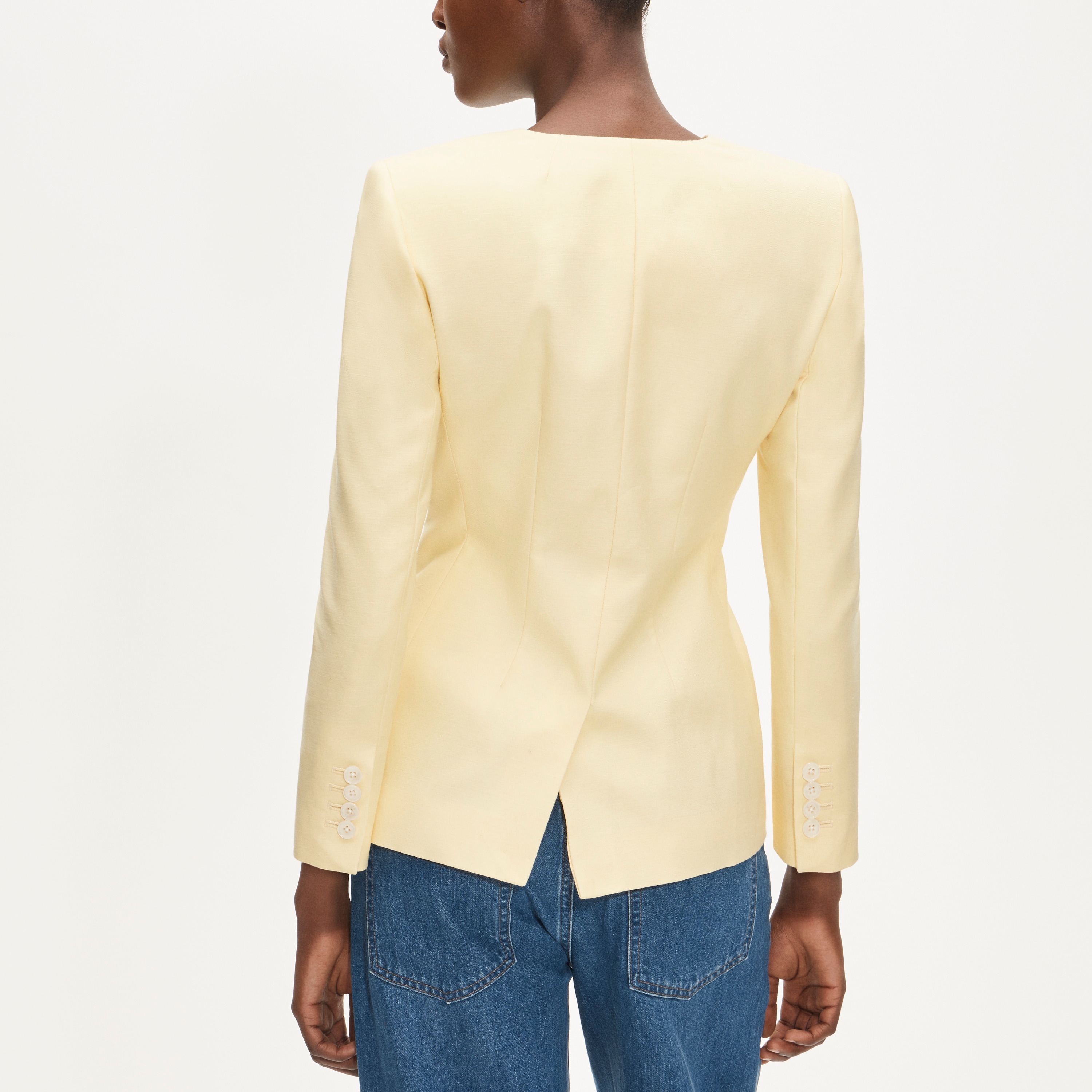 Margeaux lady jacket in Gramercy linen blend