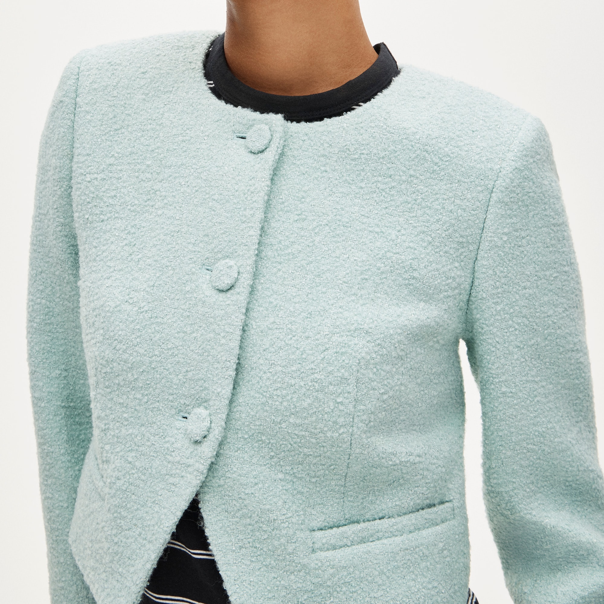 Lady jacket in boucl&eacute; tweed - image 4
