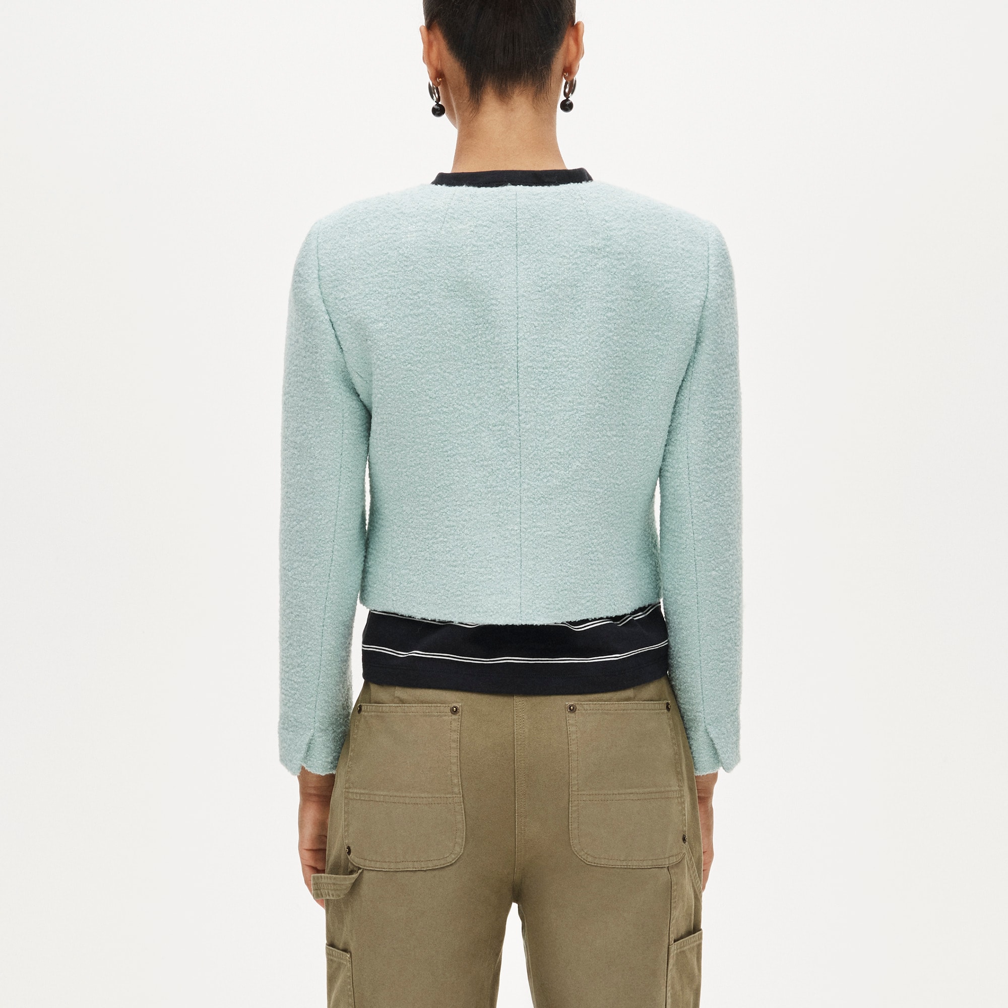 Lady jacket in boucl&eacute; tweed - image 5