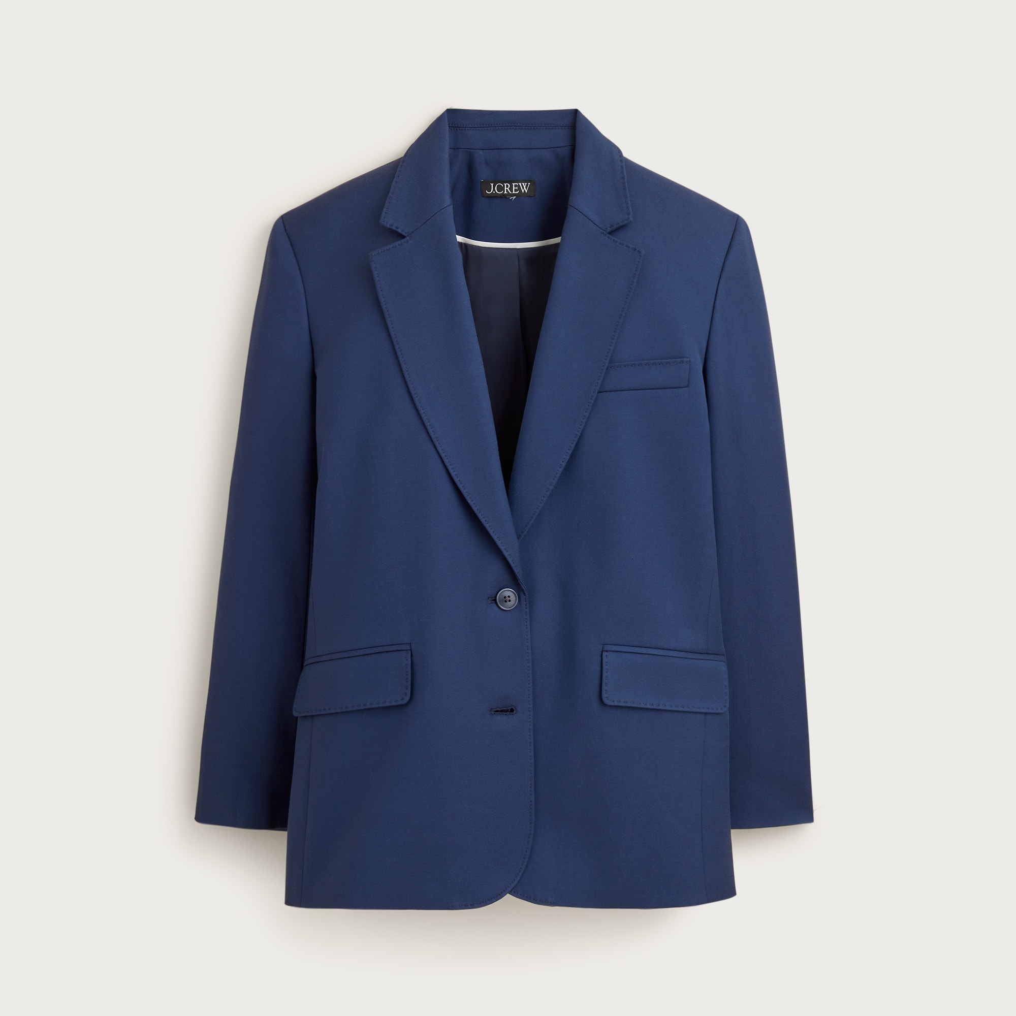  Gamine blazer in cotton-blend twill