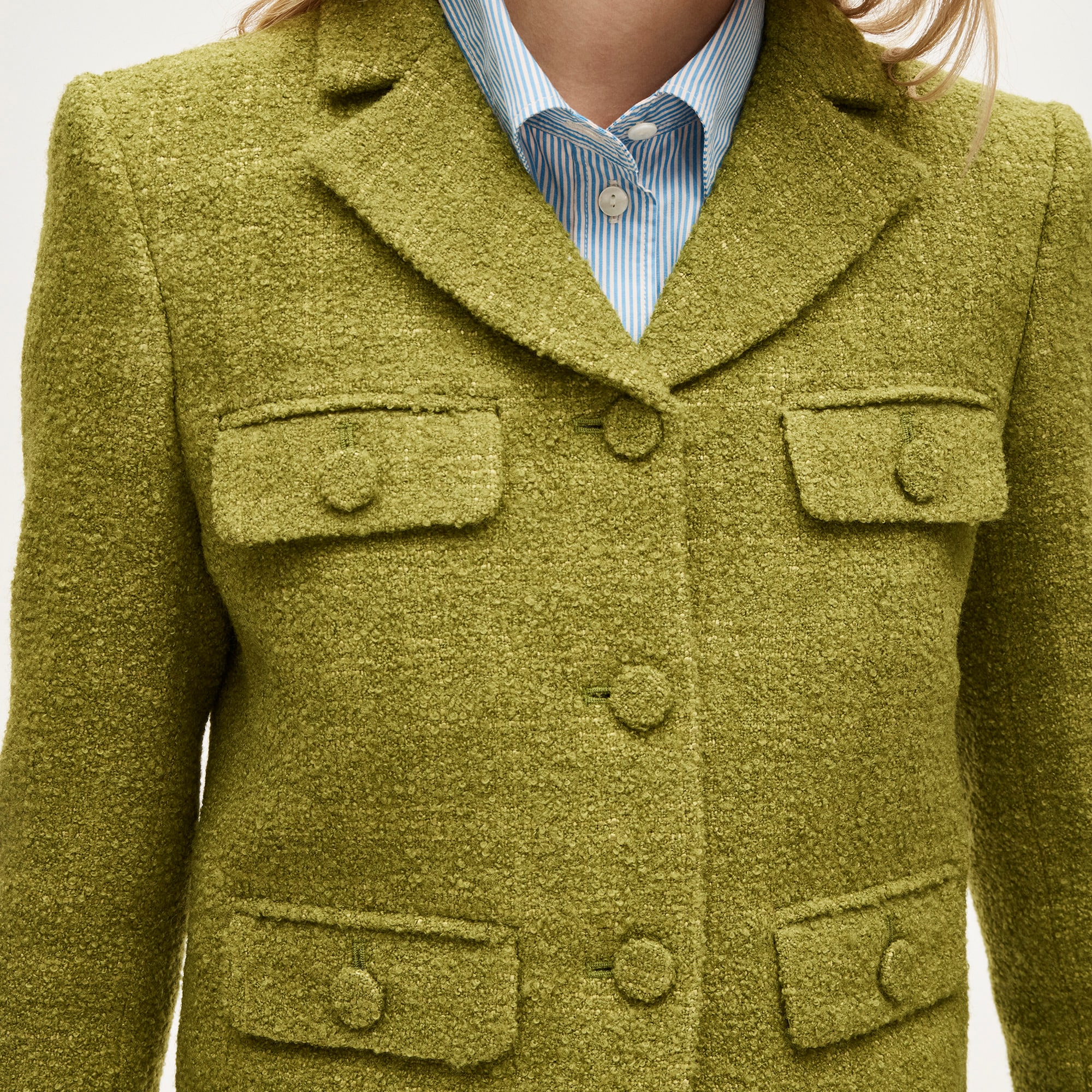 Lenore lady blazer in bouclé tweed