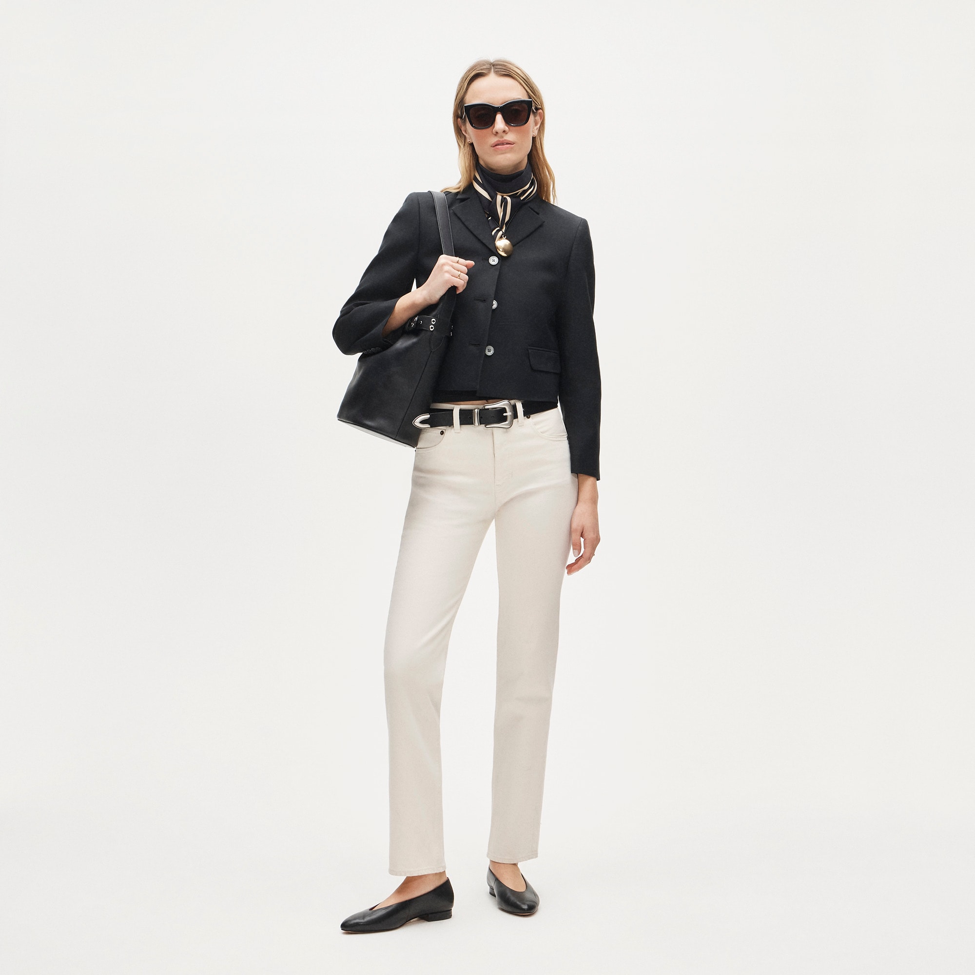 Lenore lady blazer in Gramercy linen blend - image 3