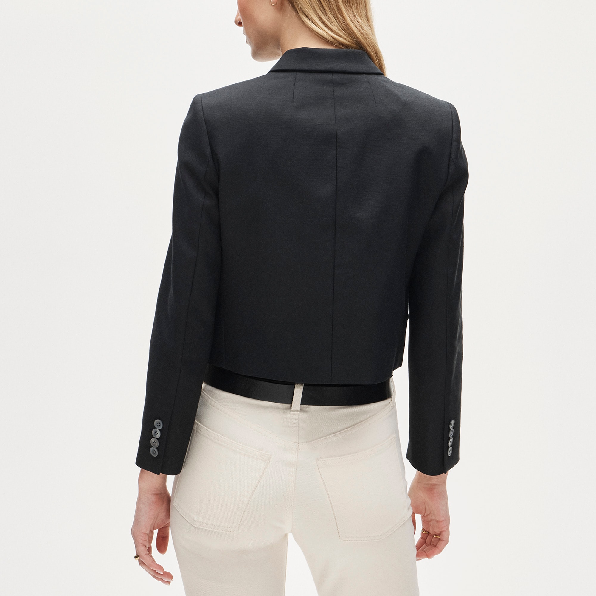 Lenore lady blazer in Gramercy linen blend - image 5