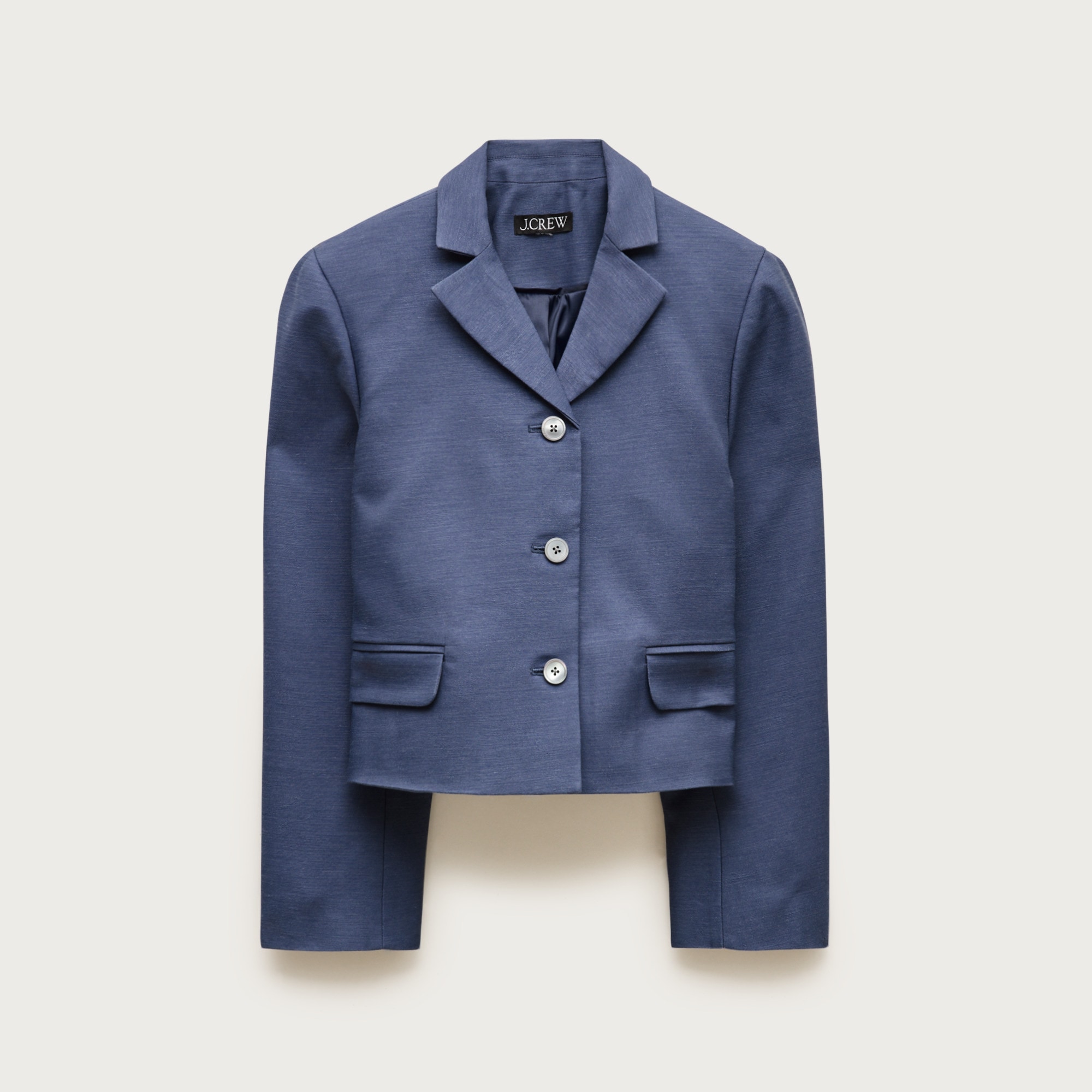 Lenore lady blazer in Gramercy linen blend from J.Crew - $268