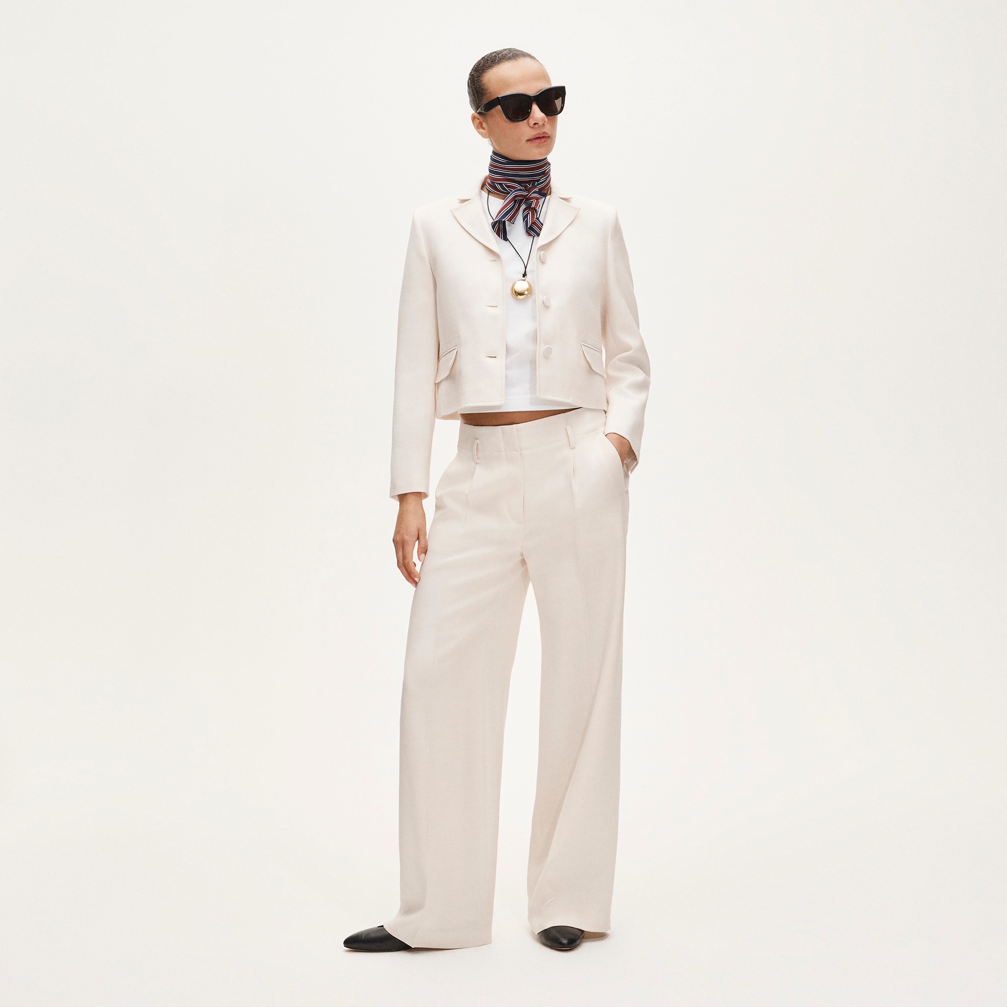 Lenore lady blazer in luster canvas