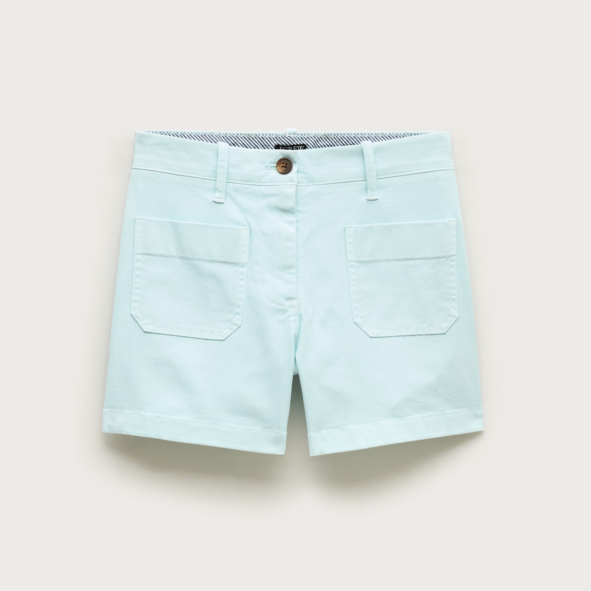 Patch-pocket chino short - image 3