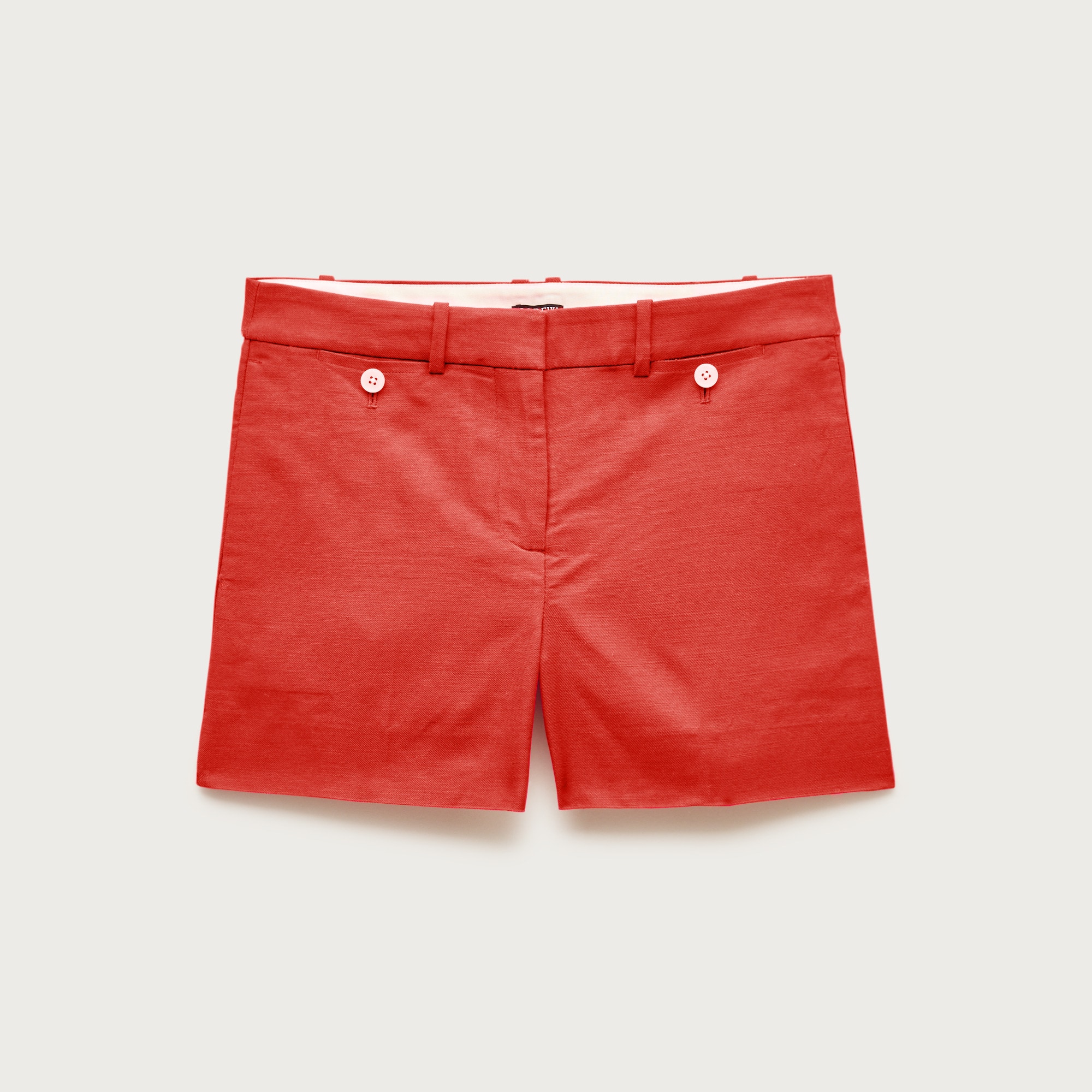 4" short in Gramercy linen blend