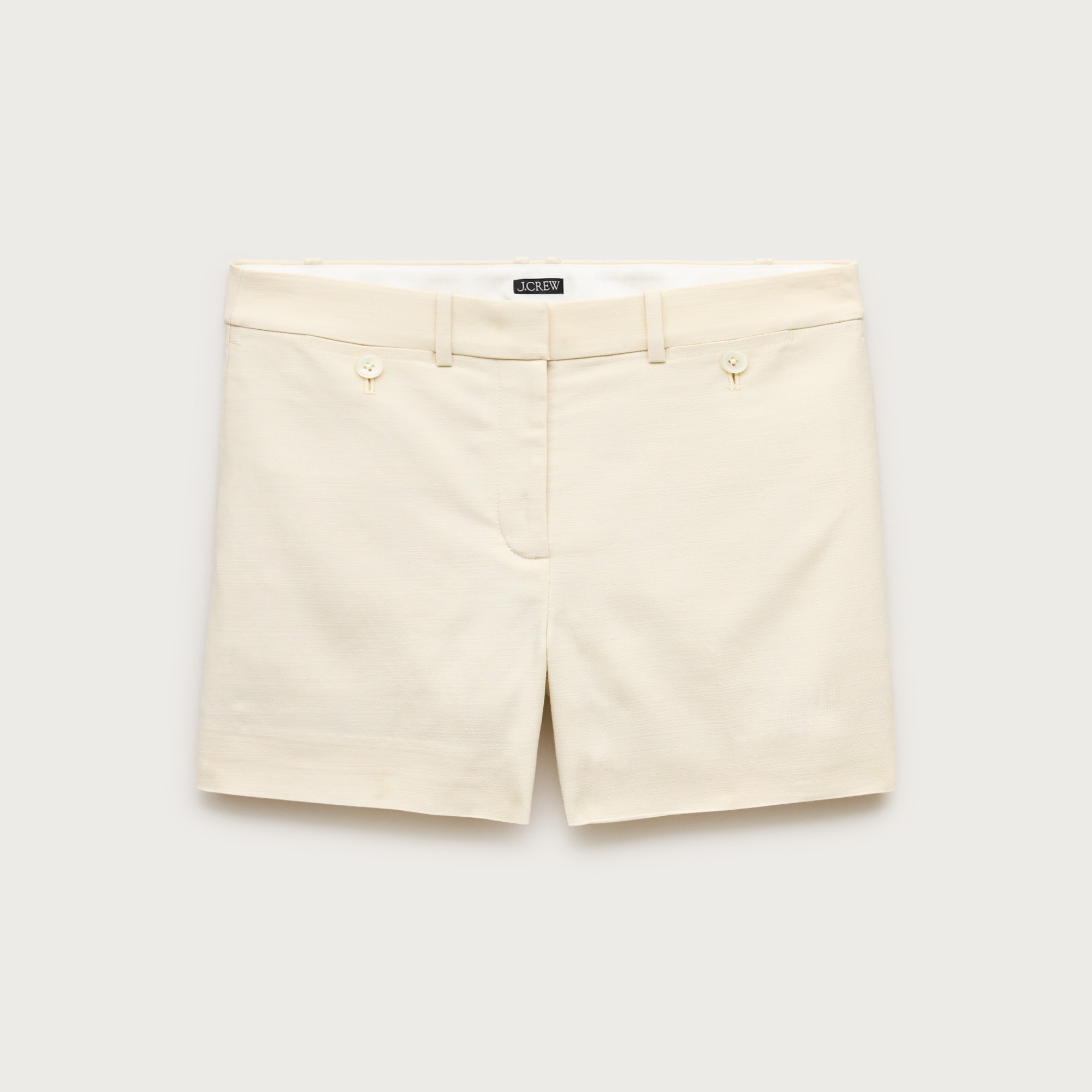 4" short in Gramercy linen blend