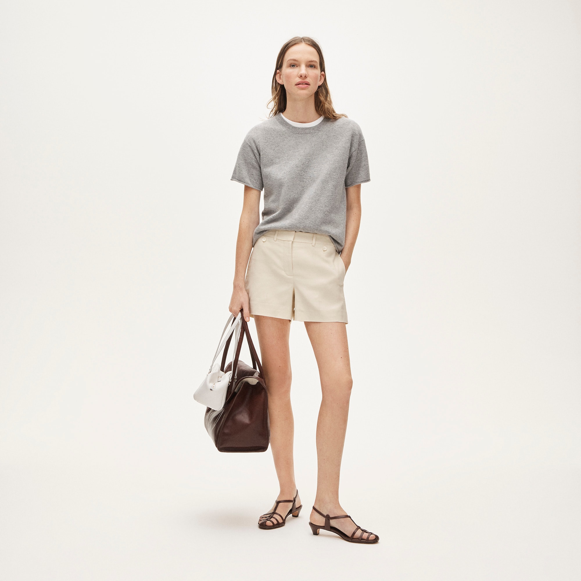 Suit short in Gramercy linen blend - image 2