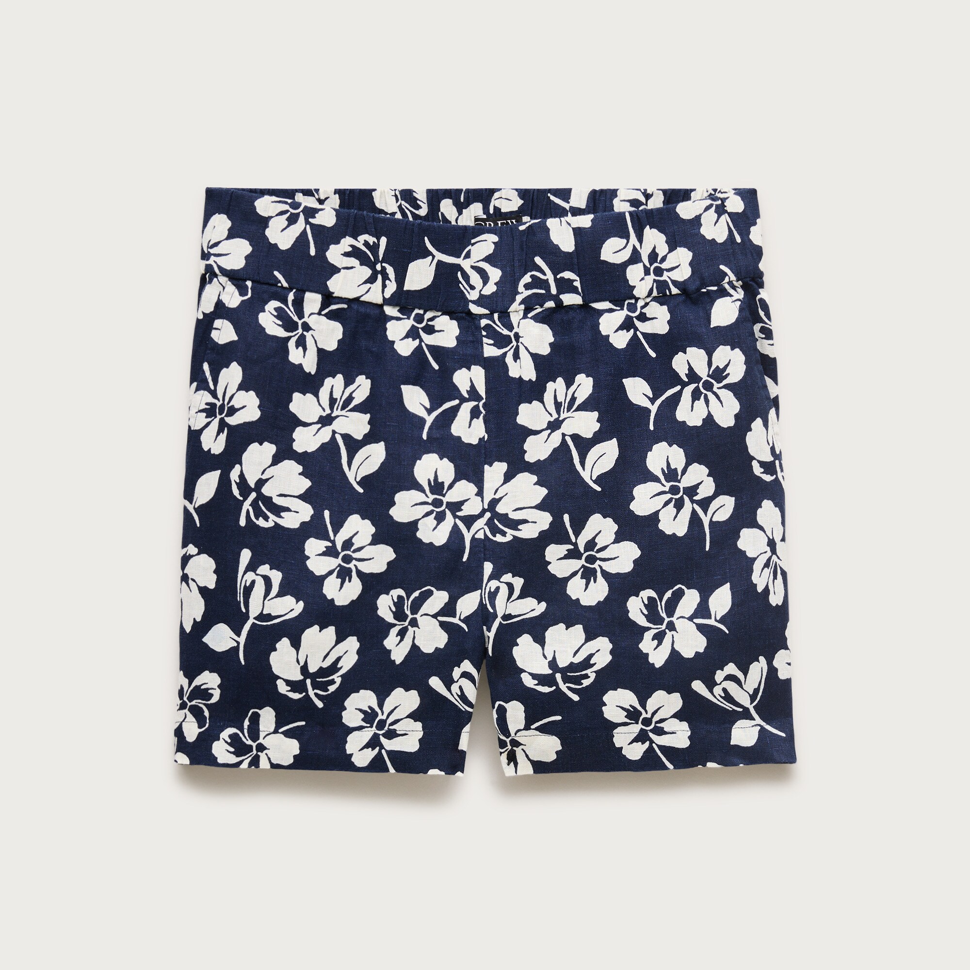 Tropez Short In Linen Floral For Women | J.Crew