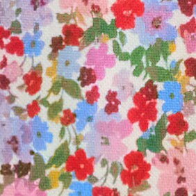 Chambray tie IVORY MULTI