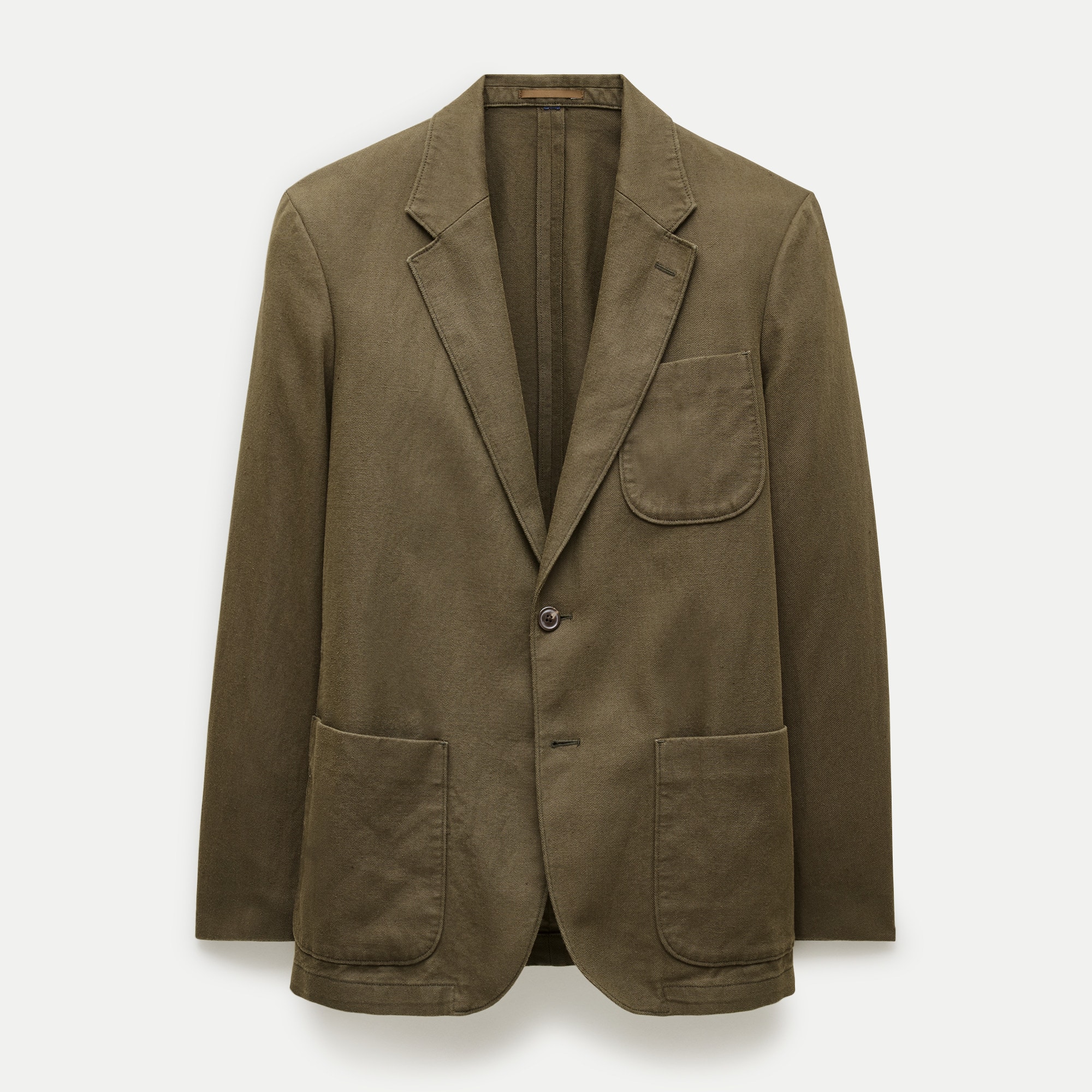 Crosby Classic-fit Suit Jacket In Baird McNutt Irish Cotton-linen