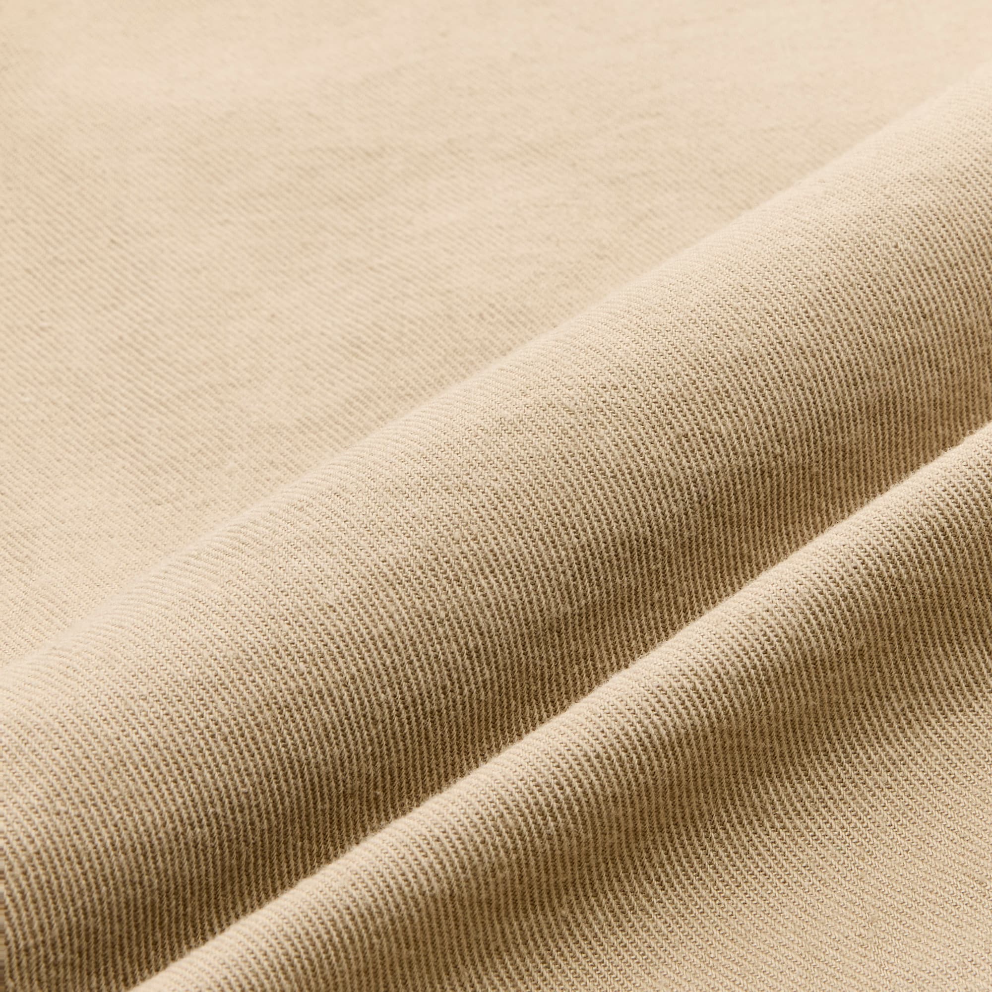 Relaxed-fit suit jacket in Italian cotton-linen twill blend