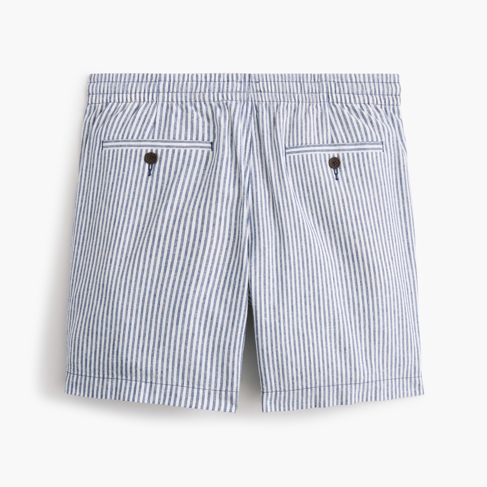 Linen-blend dock short