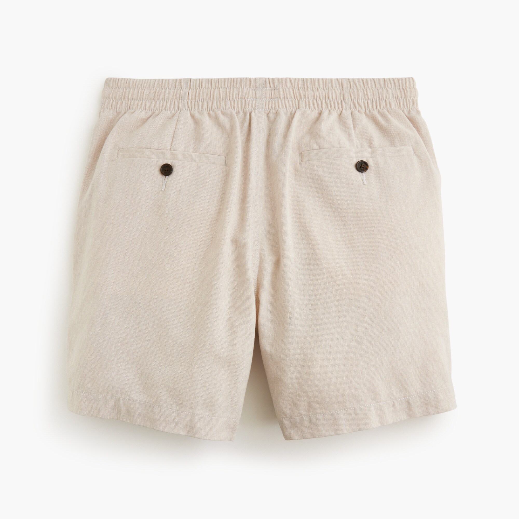 Linen-blend dock short