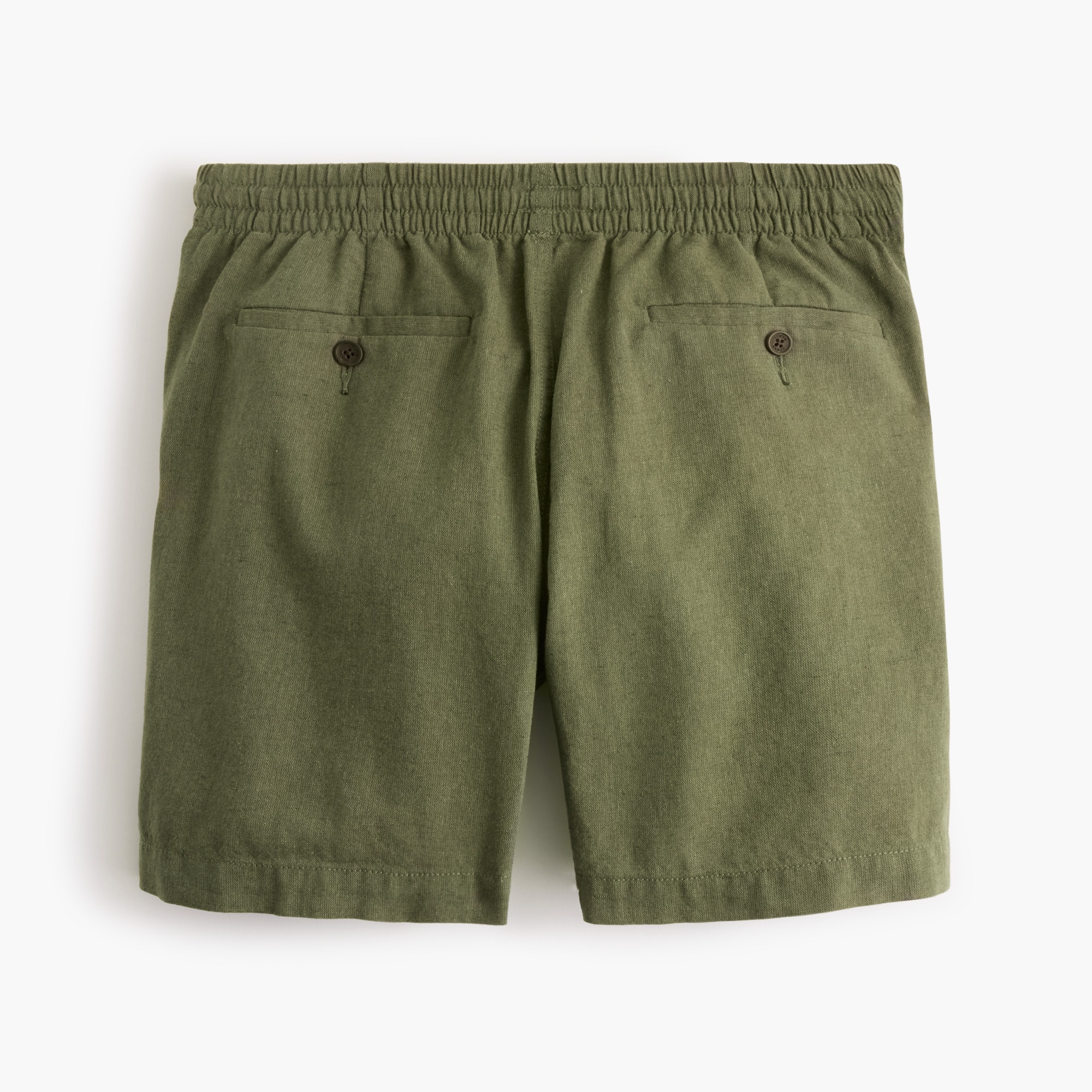Linen-blend dock short