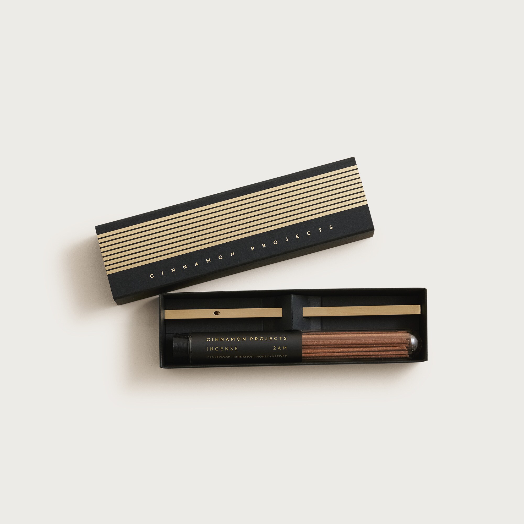 CINNAMON PROJECTS 2am incense with brass burner