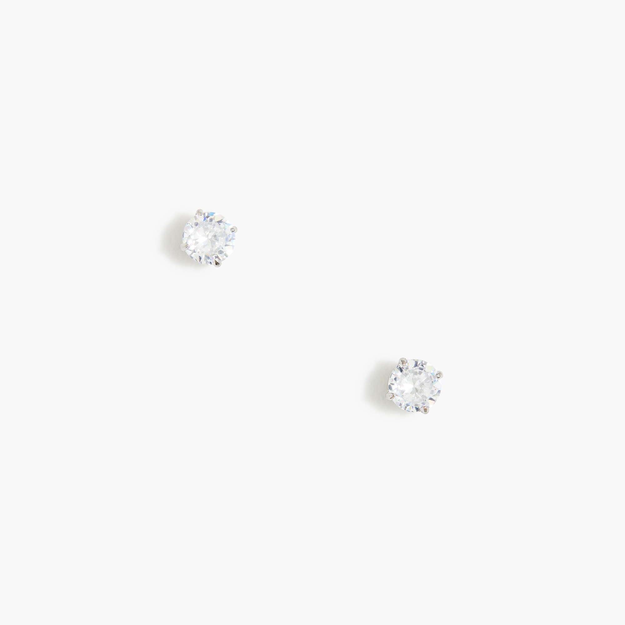 cubic zirconia stud earrings for women