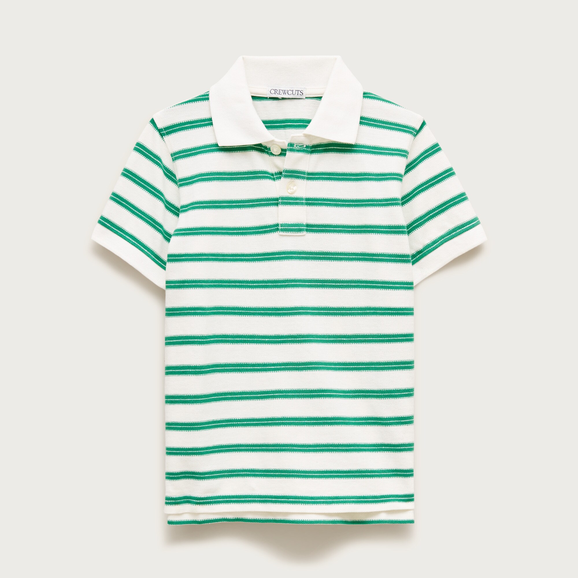  Kids' washed piqu&eacute; polo shirt in stripe