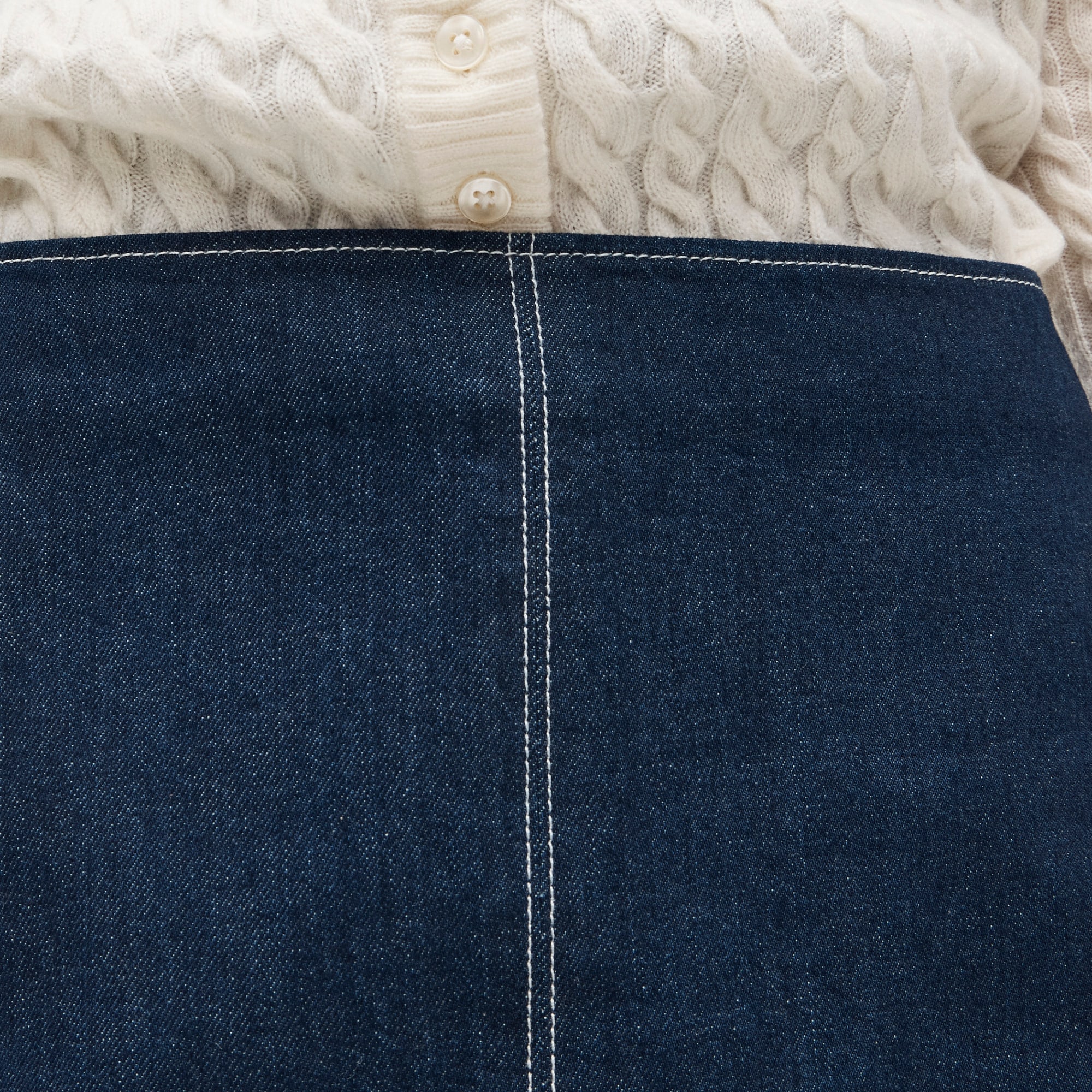 Fairfax skirt in denim - image 4