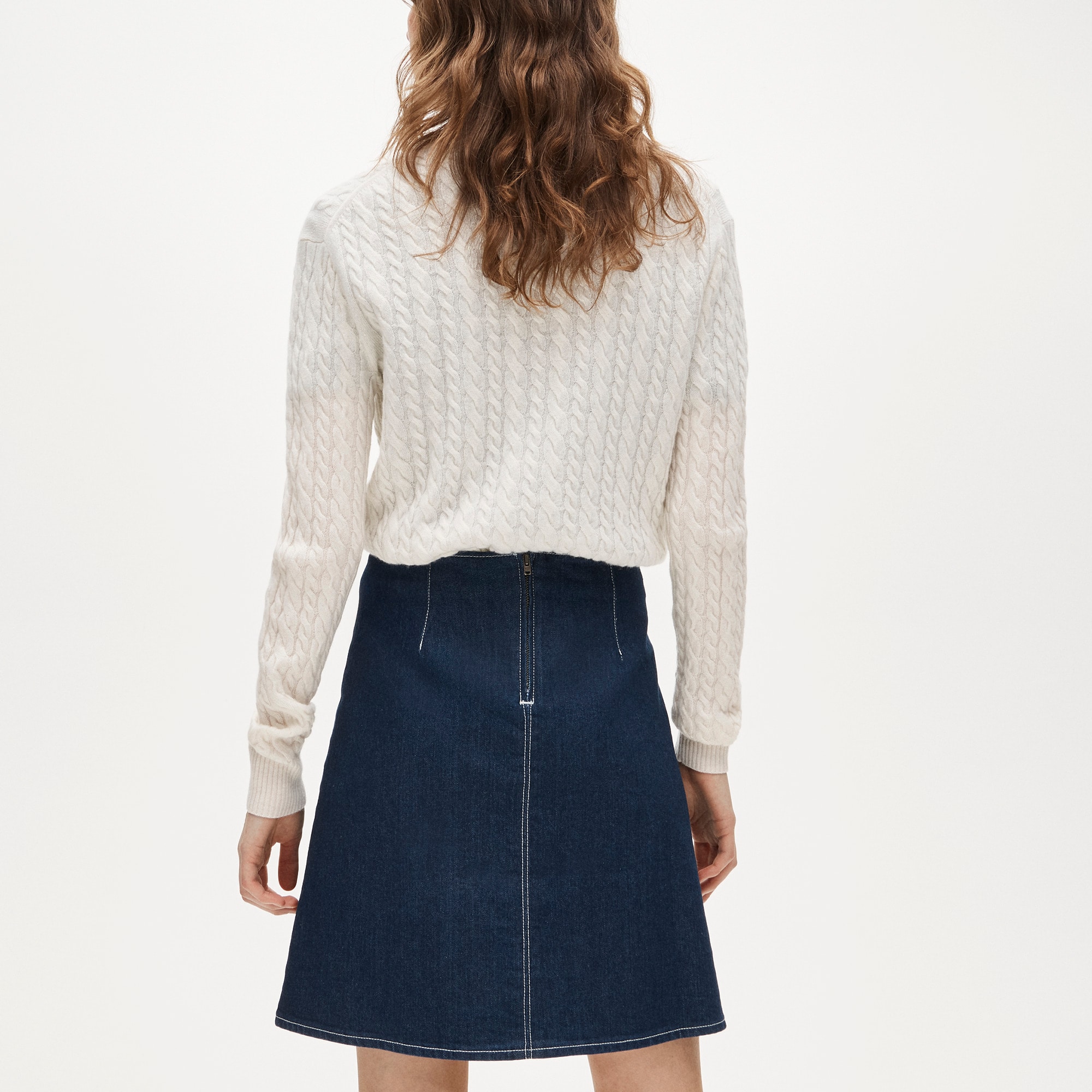 Fairfax skirt in denim - image 5