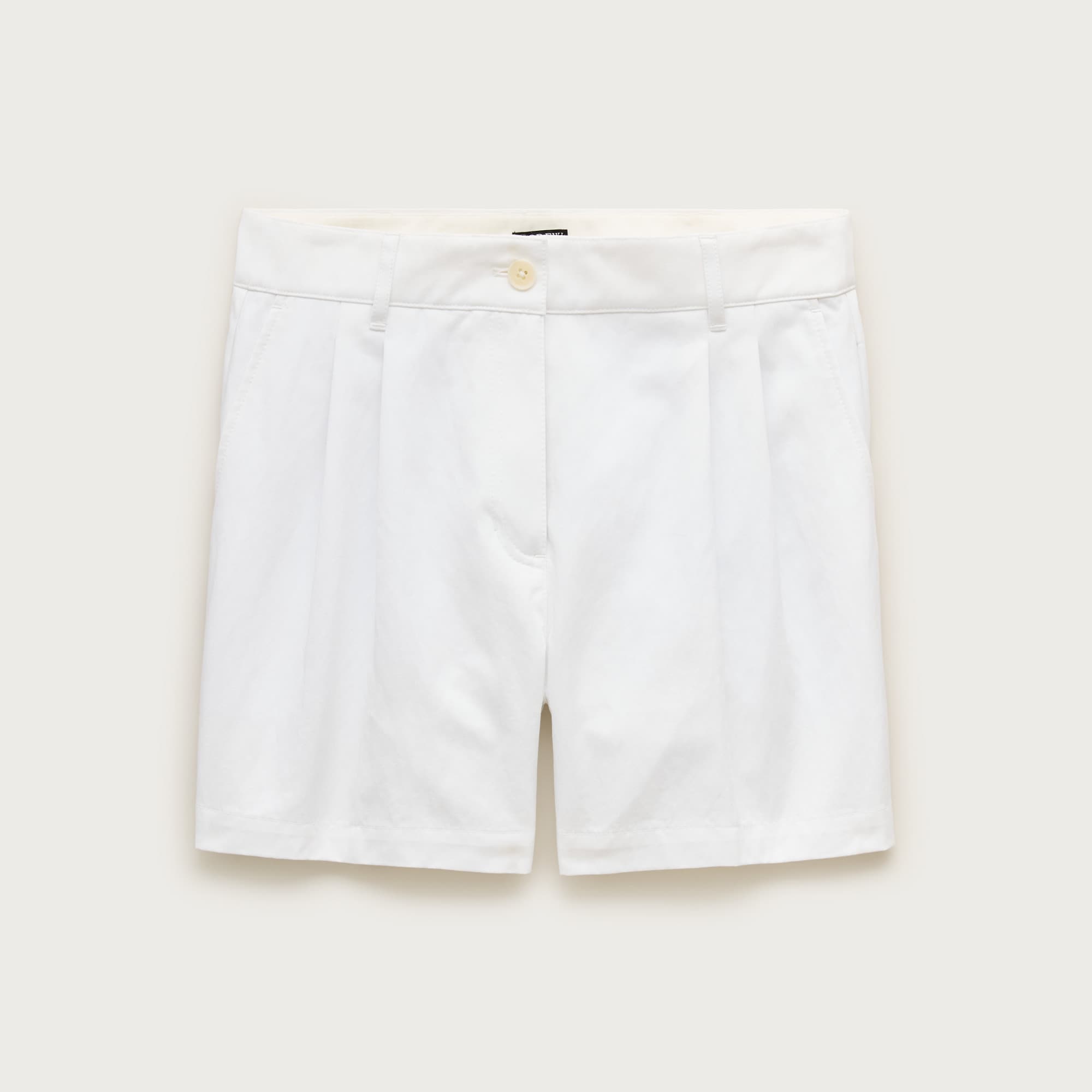 Easy Pleated Short In Cotton-nylon Blend For Women | J.Crew