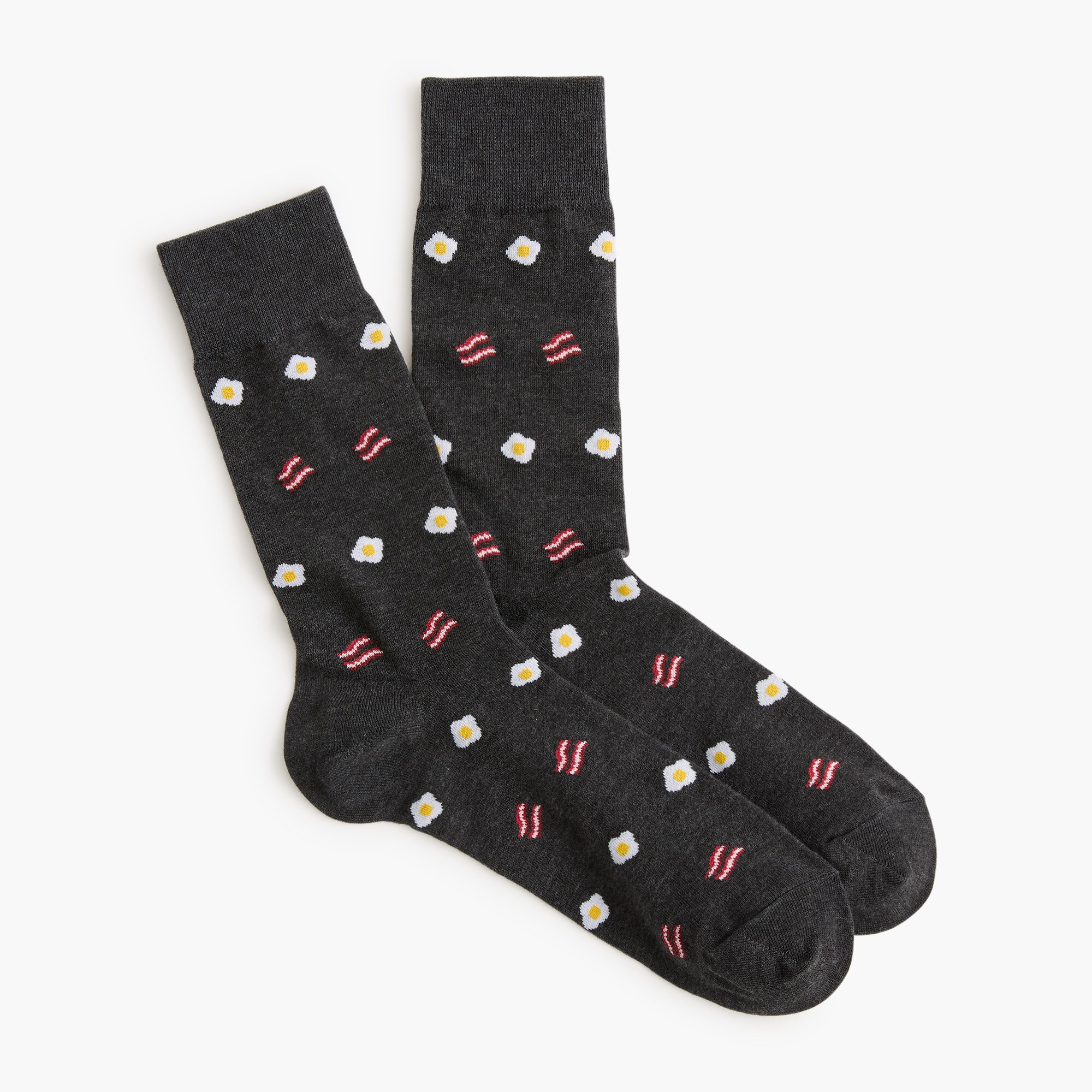 bacon and eggs socks for men