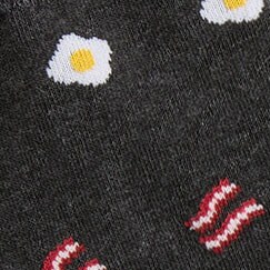 Coffee pot socks HEATHER BLACK