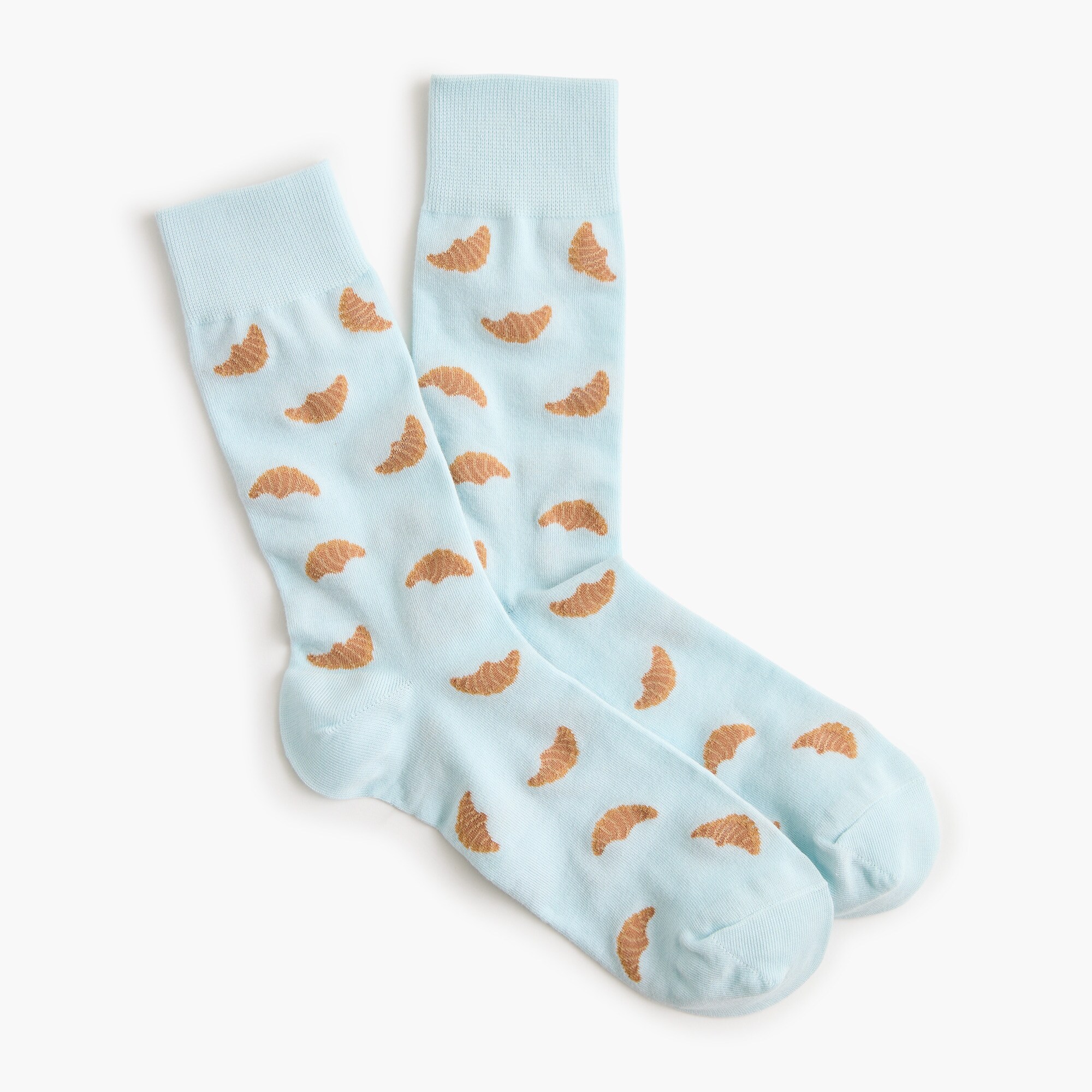 croissant socks for men