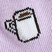 Coffee pot socks CLOUD PURPLE