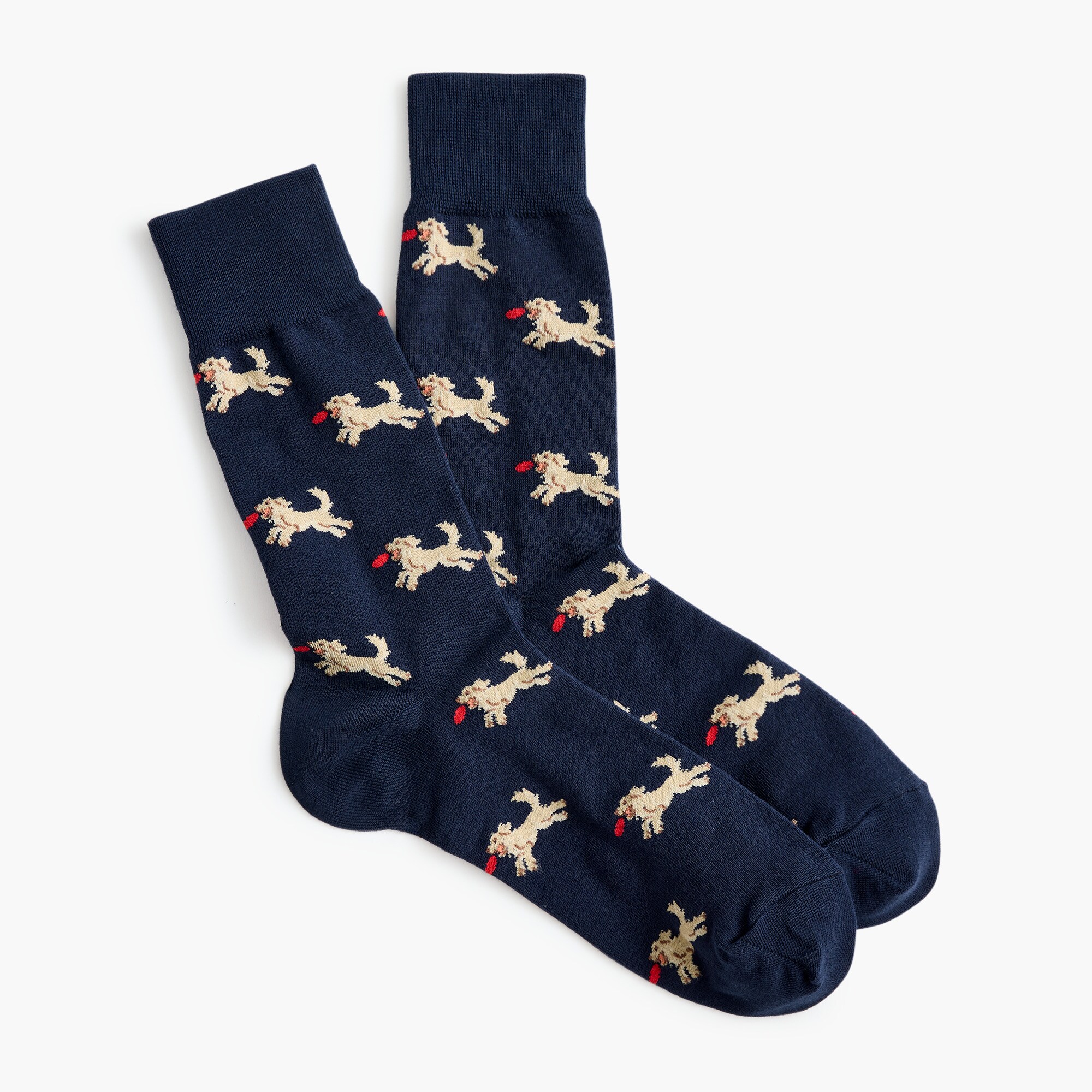 mens Frisbee dogs socks