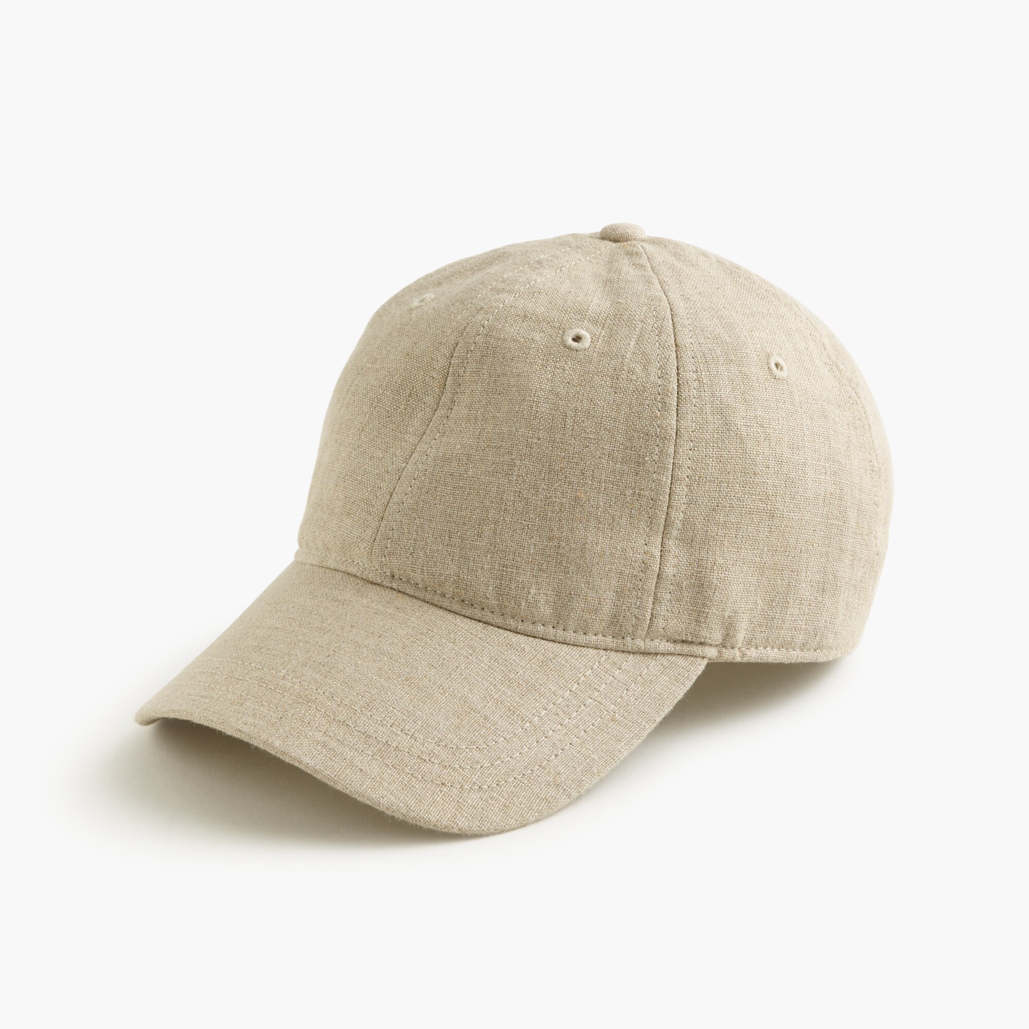 Linen baseball hat