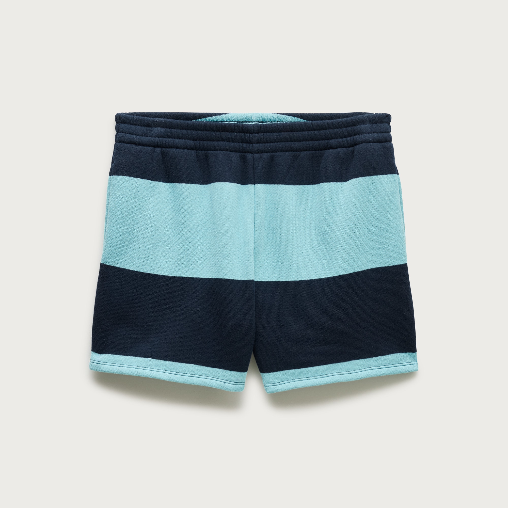 Heritage terry sweatshort in stripe