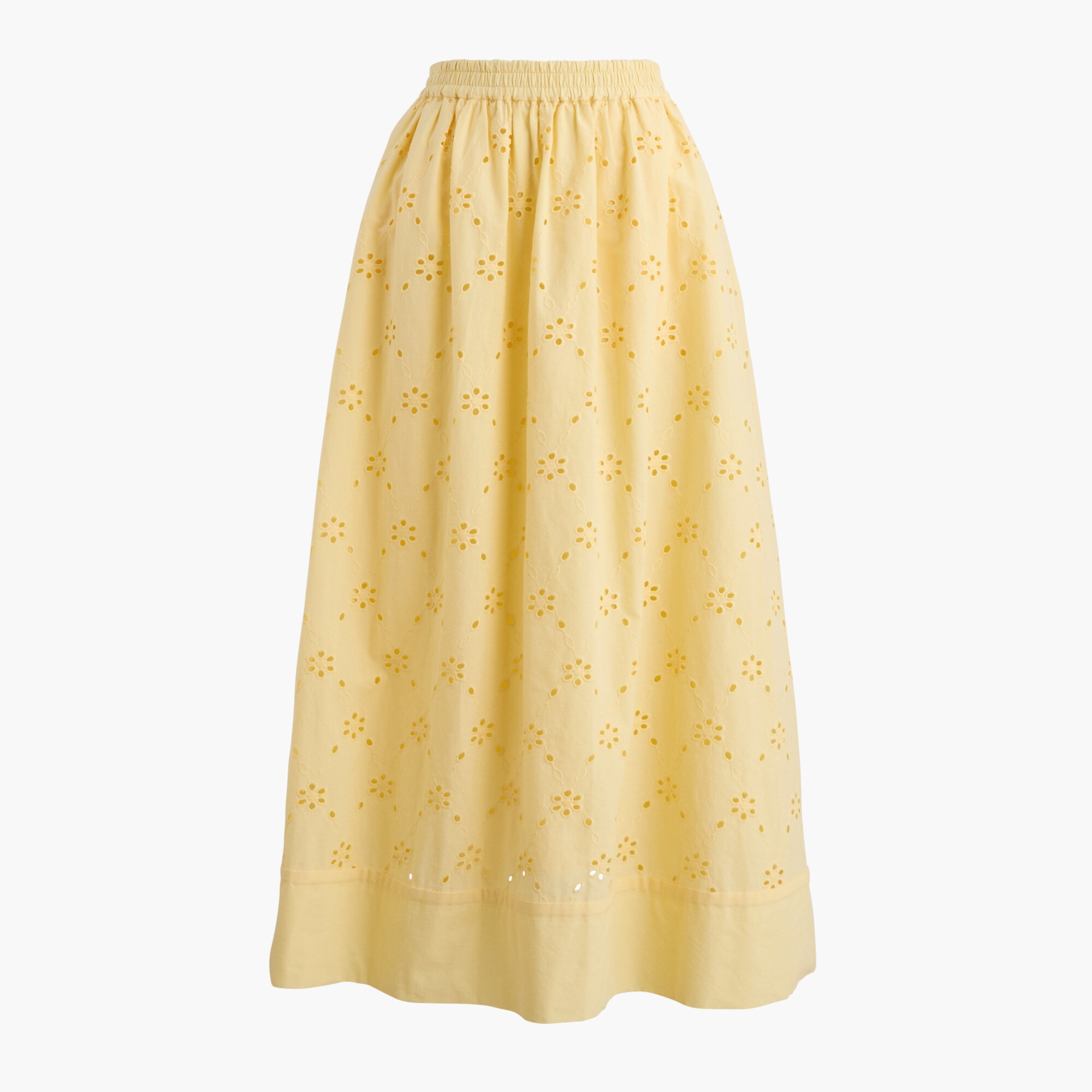 Eyelet Embroidered Midi Dress For Women | Factory