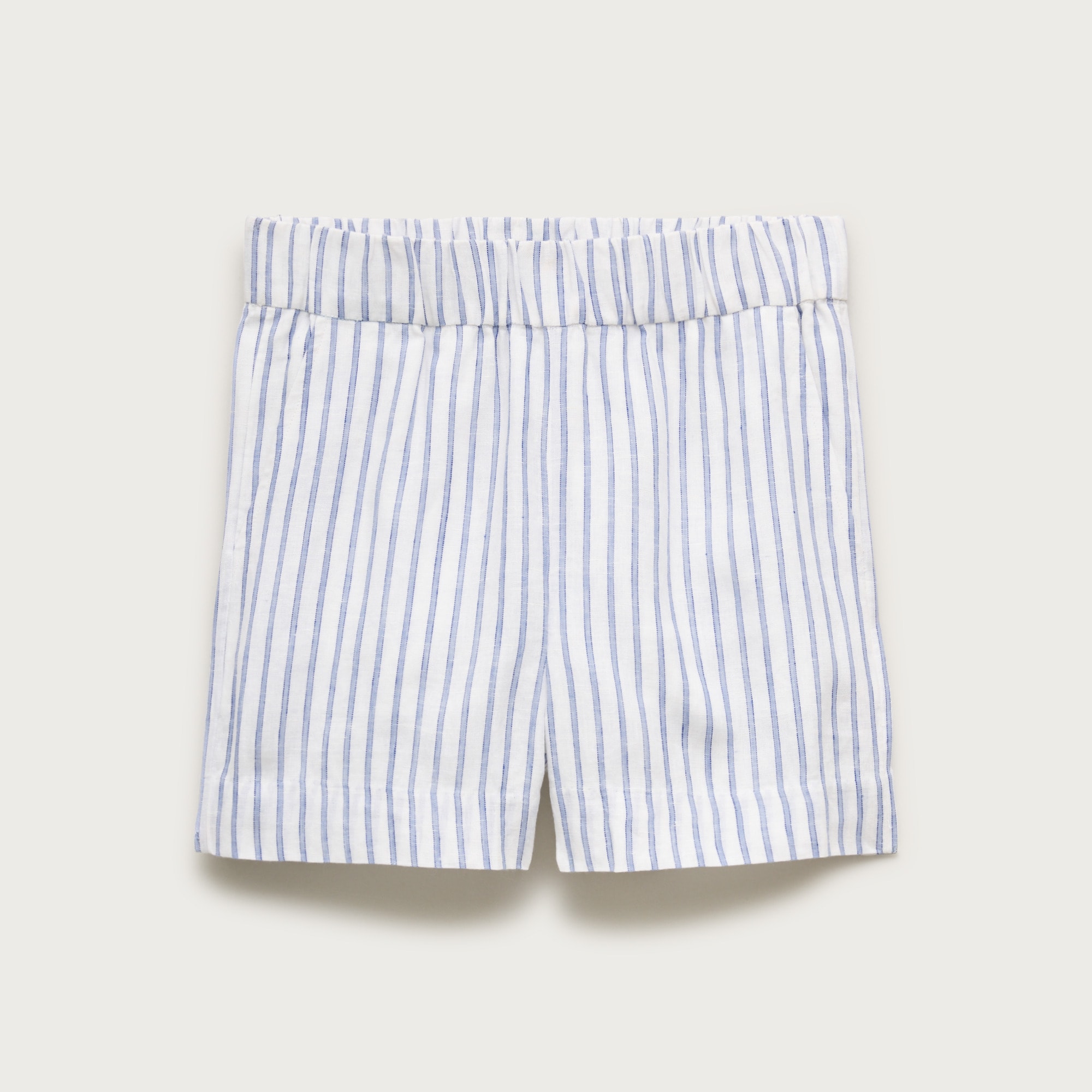 Tropez short in linen stripe