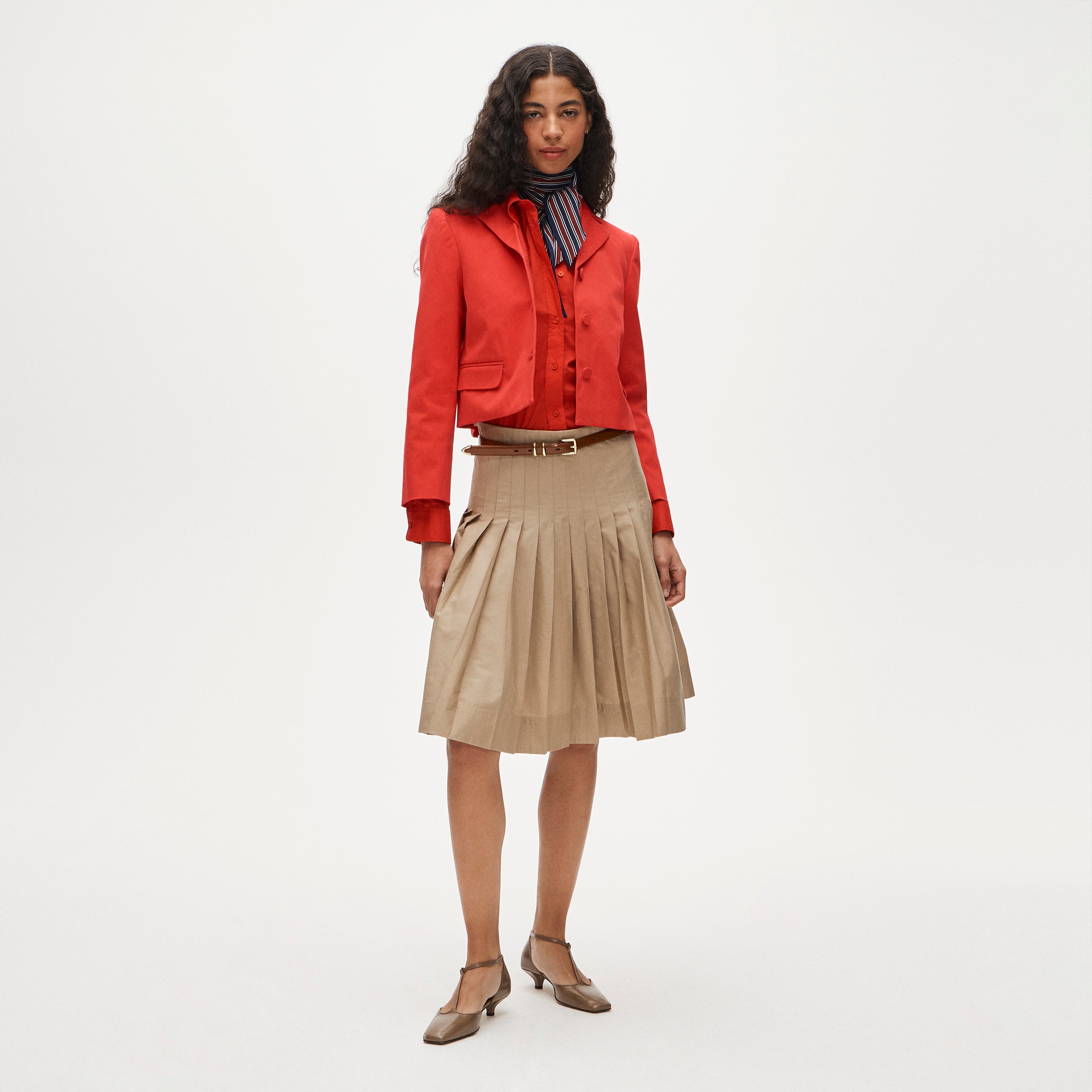 Lenore lady blazer in sateen cotton - image 3