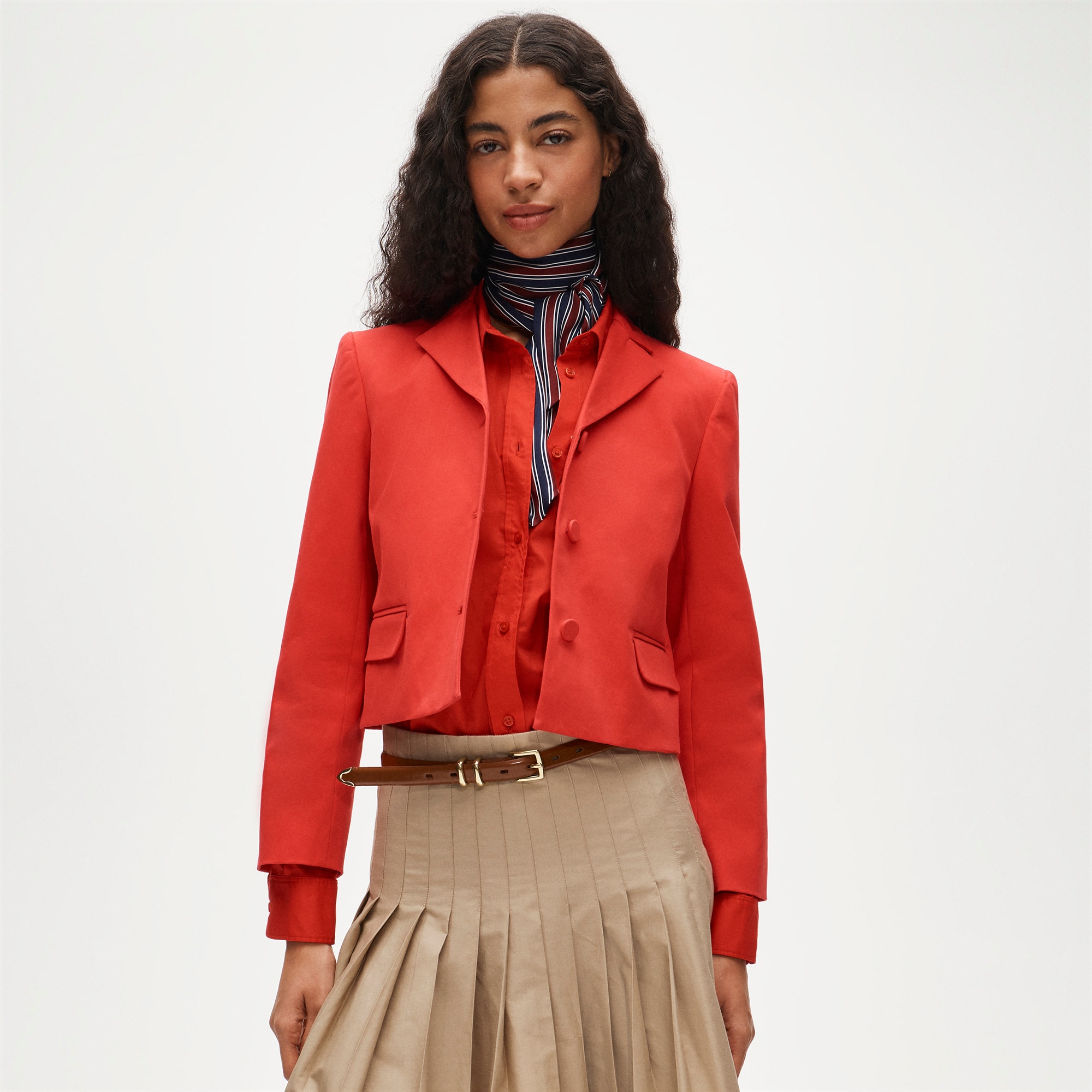 Lenore lady blazer in sateen cotton - image 2