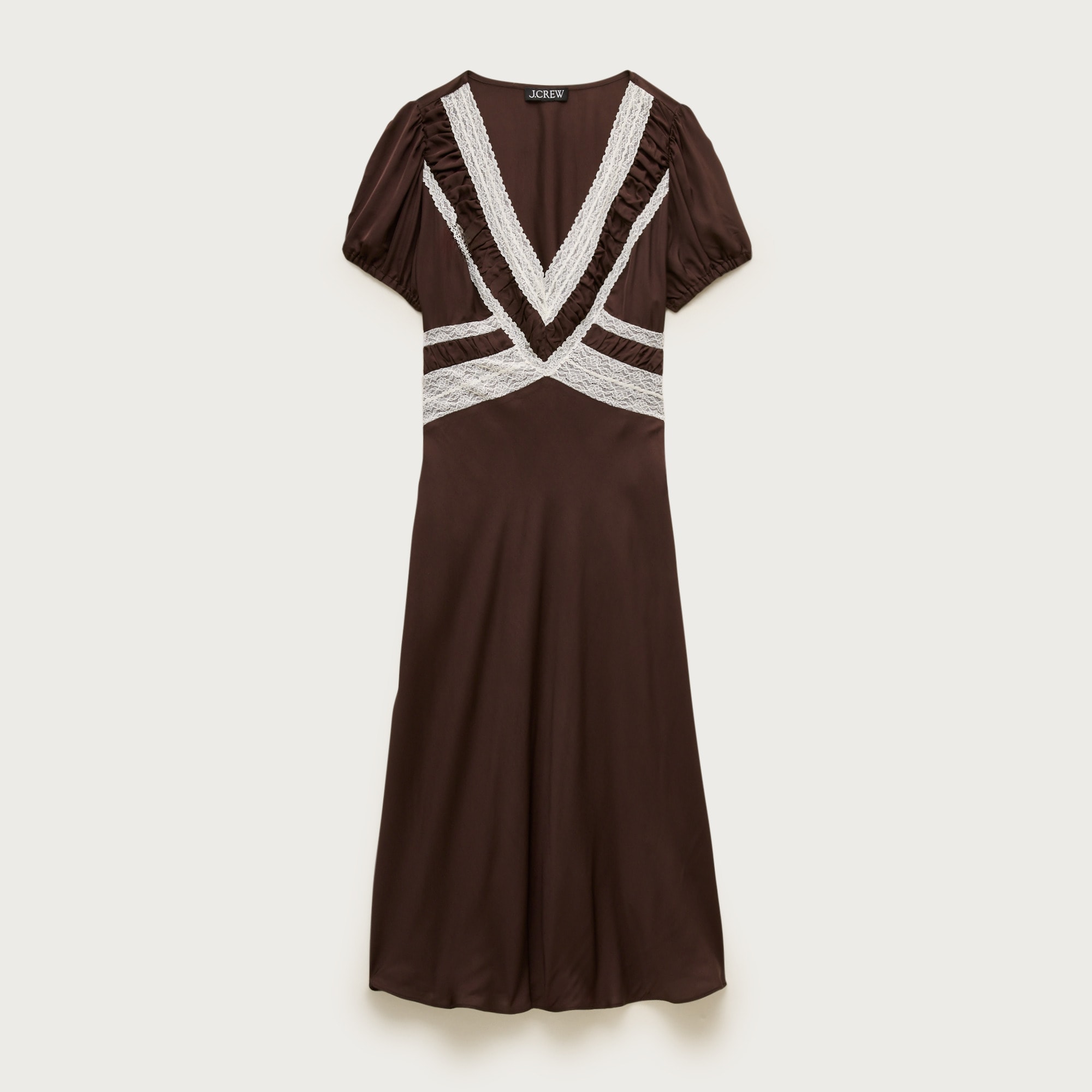 Lace dress in viscose twill from J.Crew - $138.50