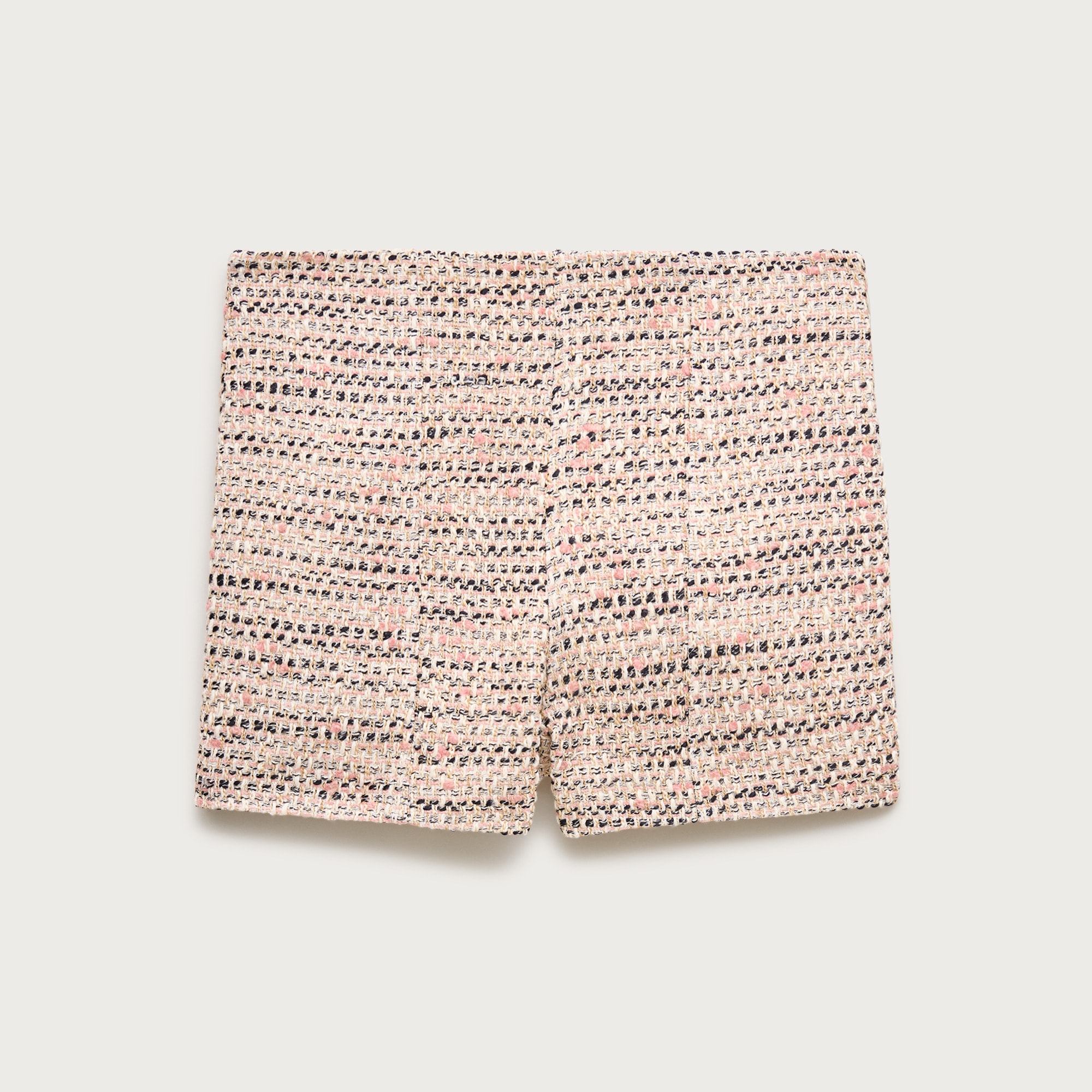 Mini short in tweed