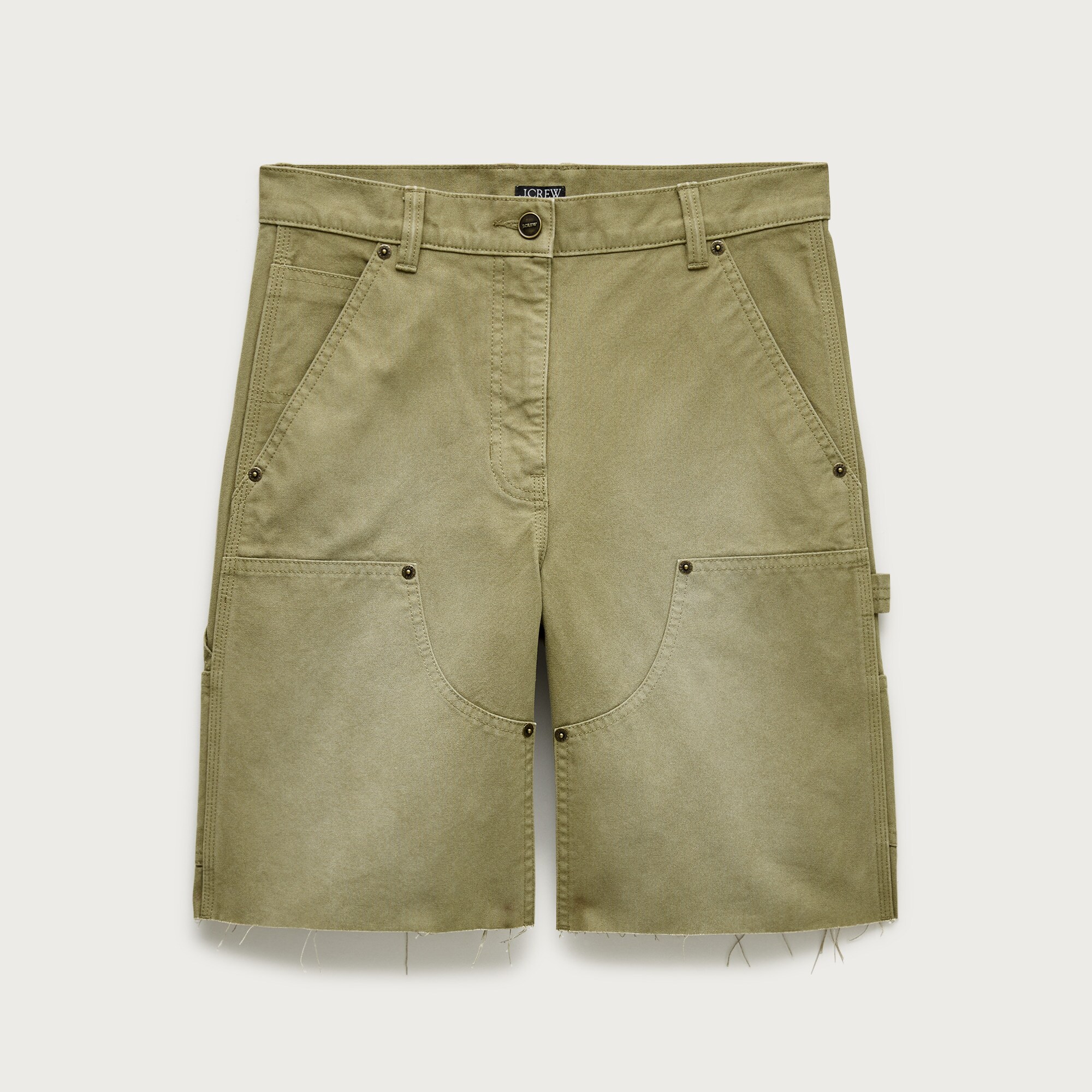 パンツ CC Baggy Cotton Canvas Painter Shorts 35 Painter Short In Canvas For Women | J.Crew
