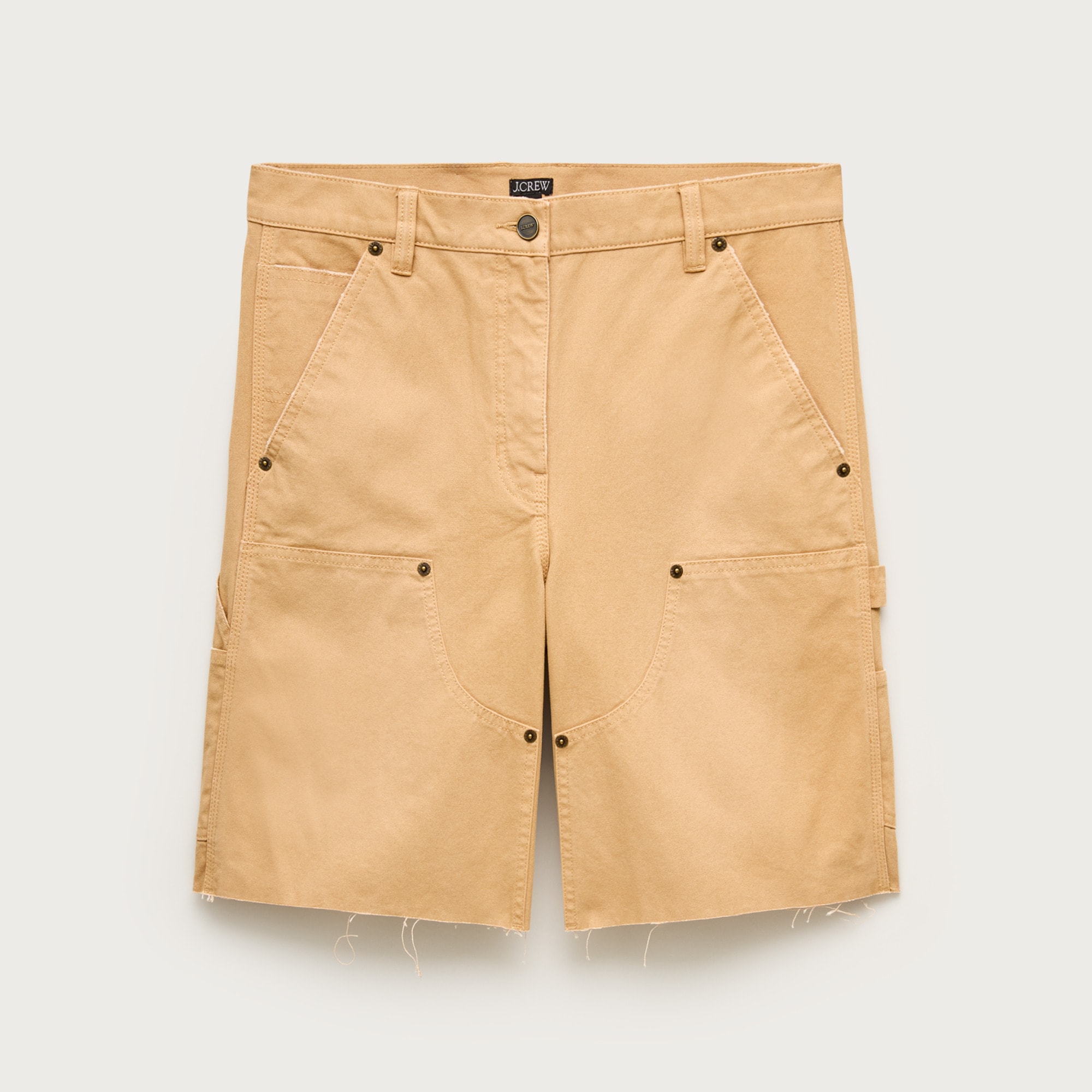 パンツ CC Baggy Cotton Canvas Painter Shorts 35 Painter Short In Canvas For Women | J.Crew
